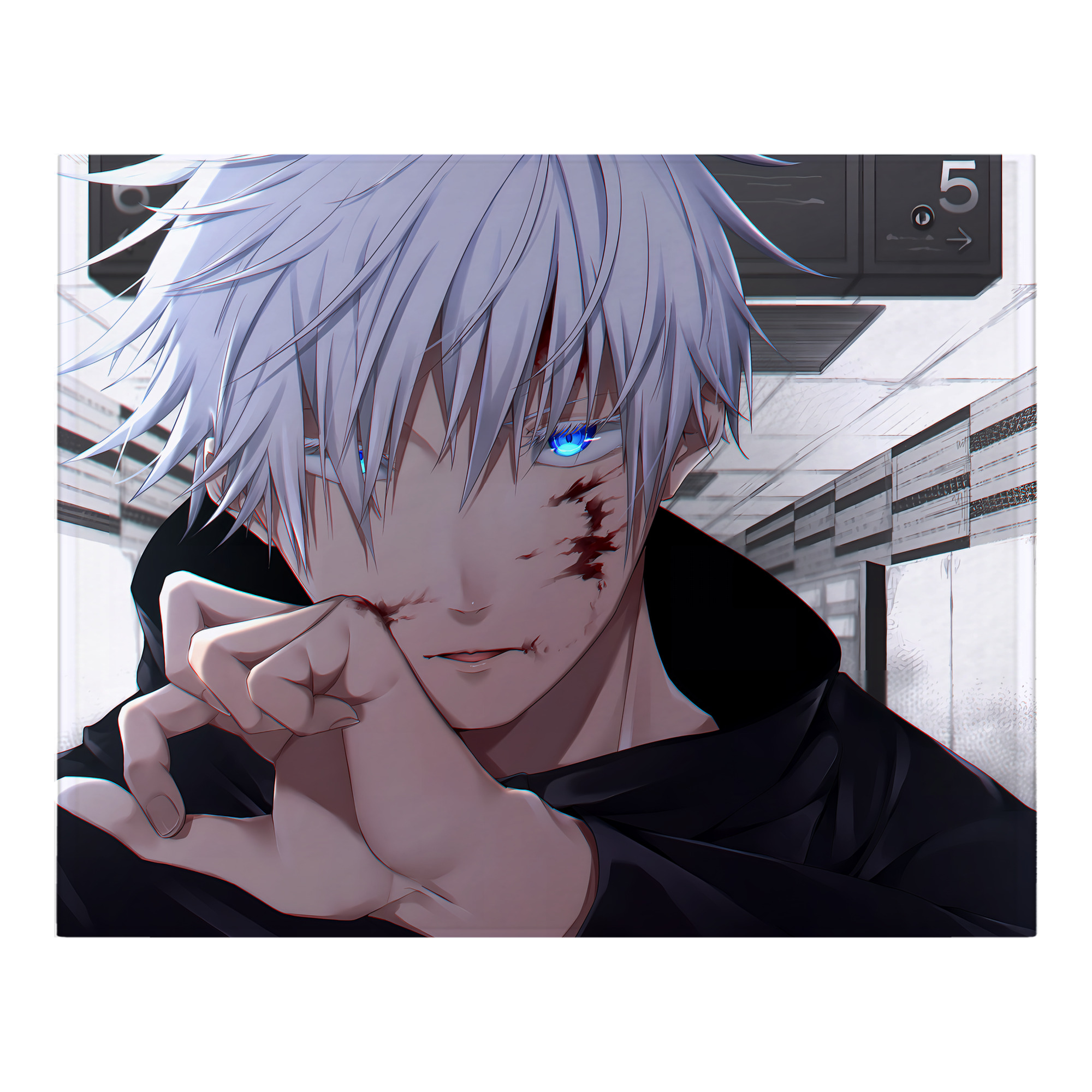 （画像用） 呪術廻戦 Jujutsu Kaisen フランネルブランケット・多サイズ対応（横型）