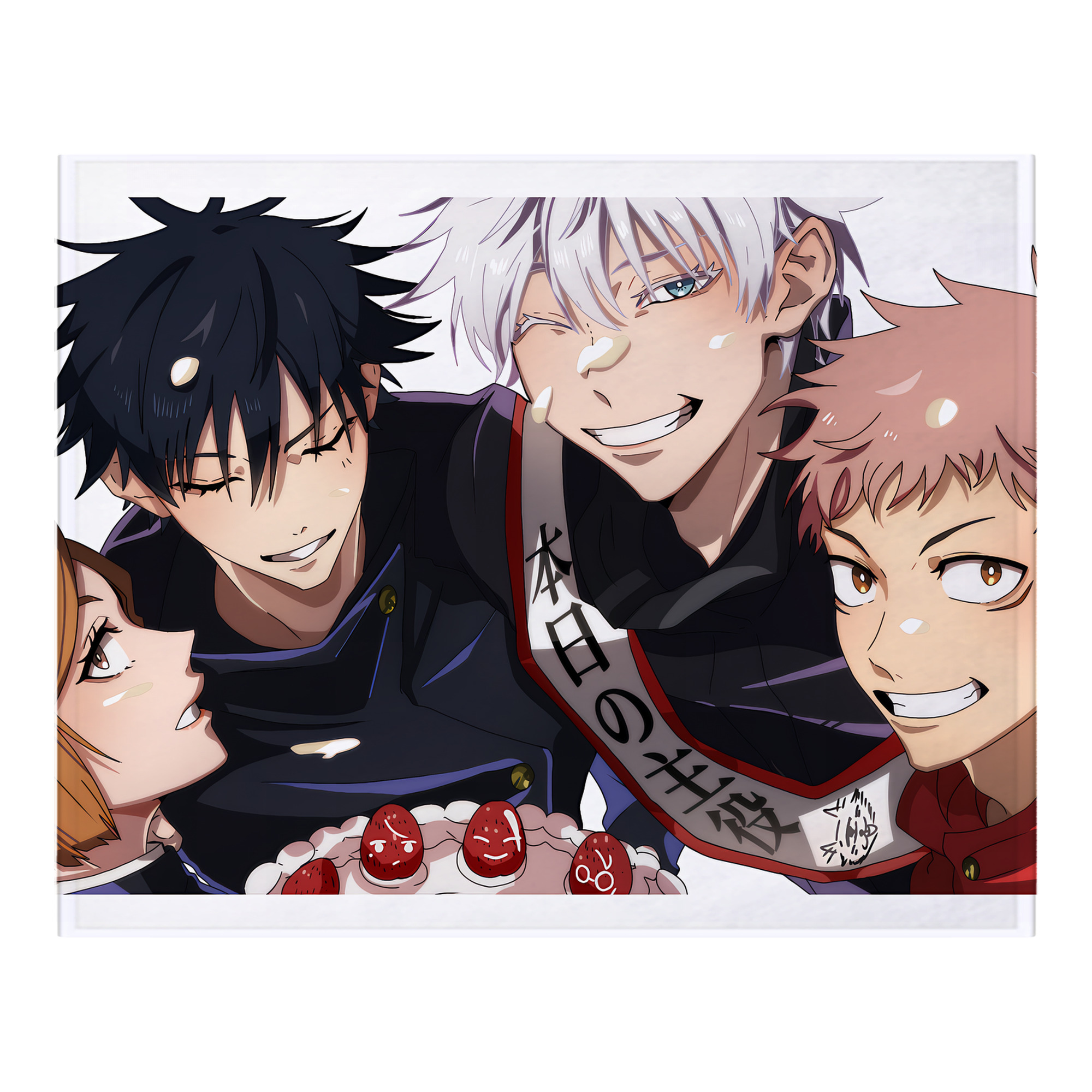 （画像用） 呪術廻戦 Jujutsu Kaisen フランネルブランケット・多サイズ対応（横型）
