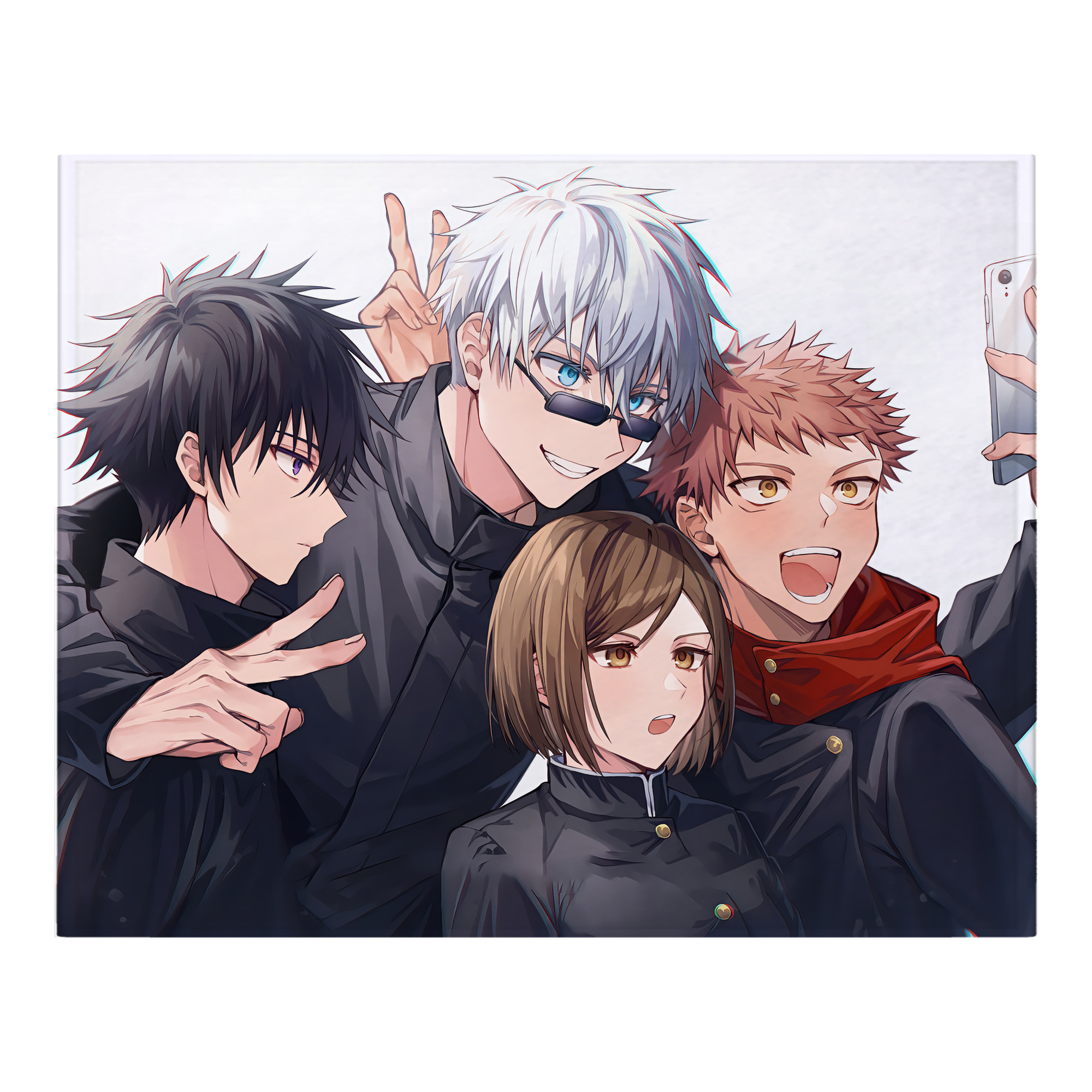（画像用） 呪術廻戦 Jujutsu Kaisen フランネルブランケット・多サイズ対応（横型）