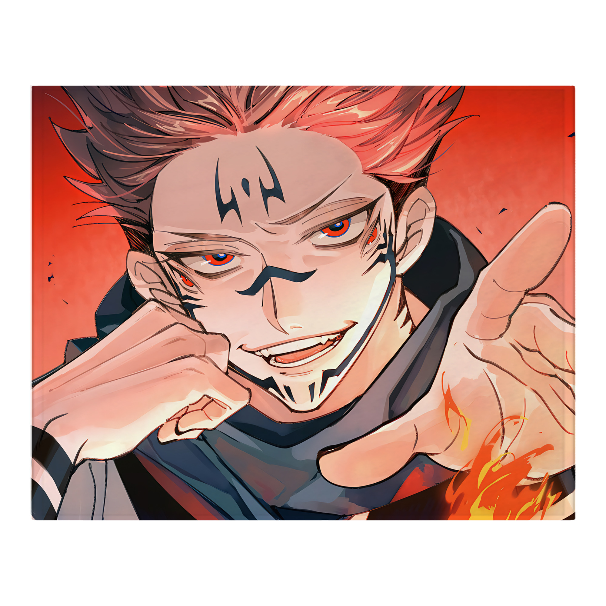 （画像用） 呪術廻戦 Jujutsu Kaisen フランネルブランケット・多サイズ対応（横型）