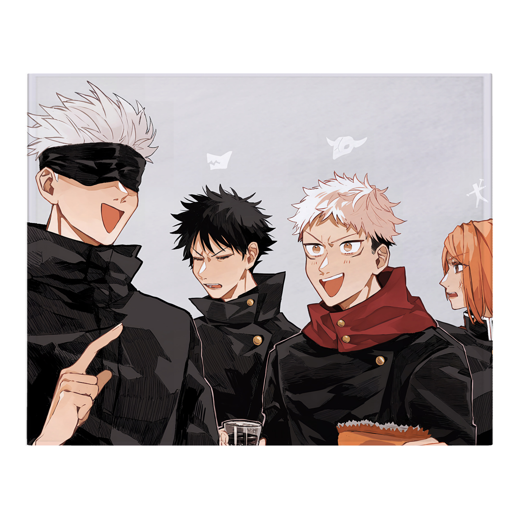 （画像用） 呪術廻戦 Jujutsu Kaisen フランネルブランケット・多サイズ対応（横型）