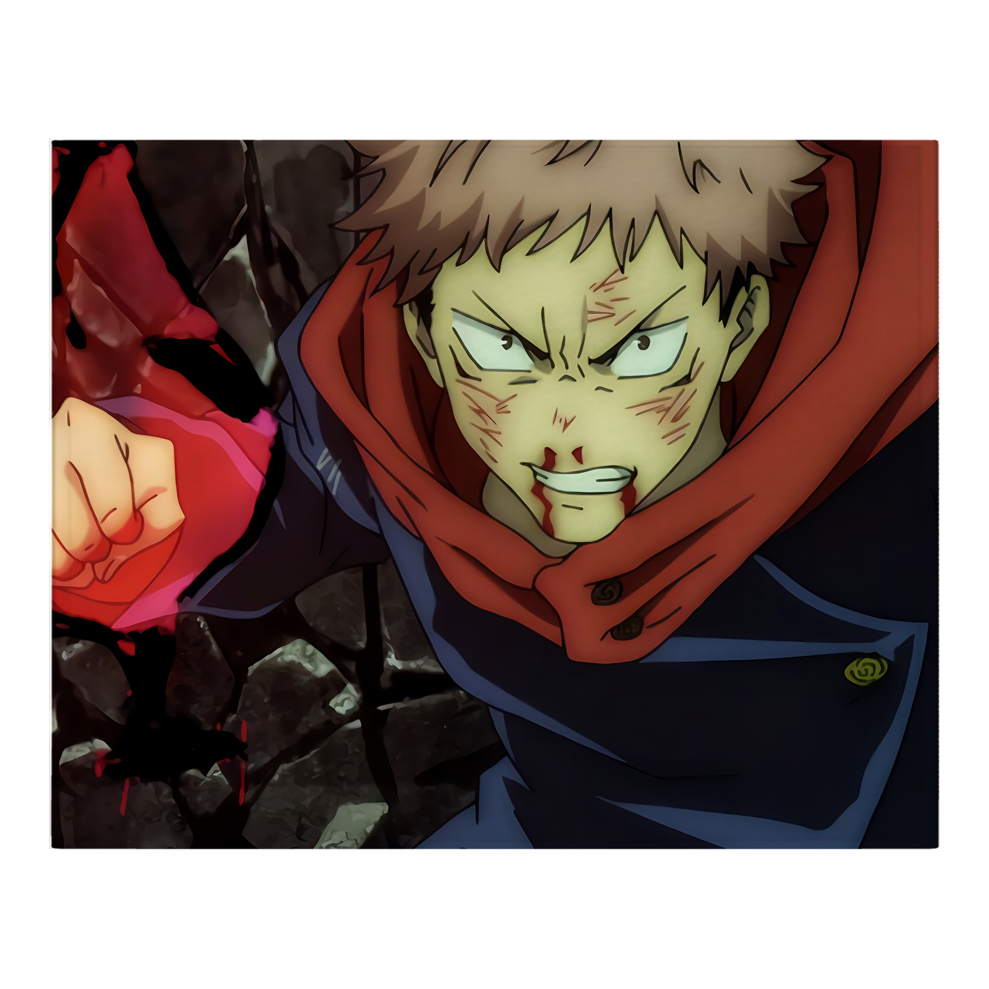 （画像用） 呪術廻戦 Jujutsu Kaisen フランネルブランケット・多サイズ対応（横型）