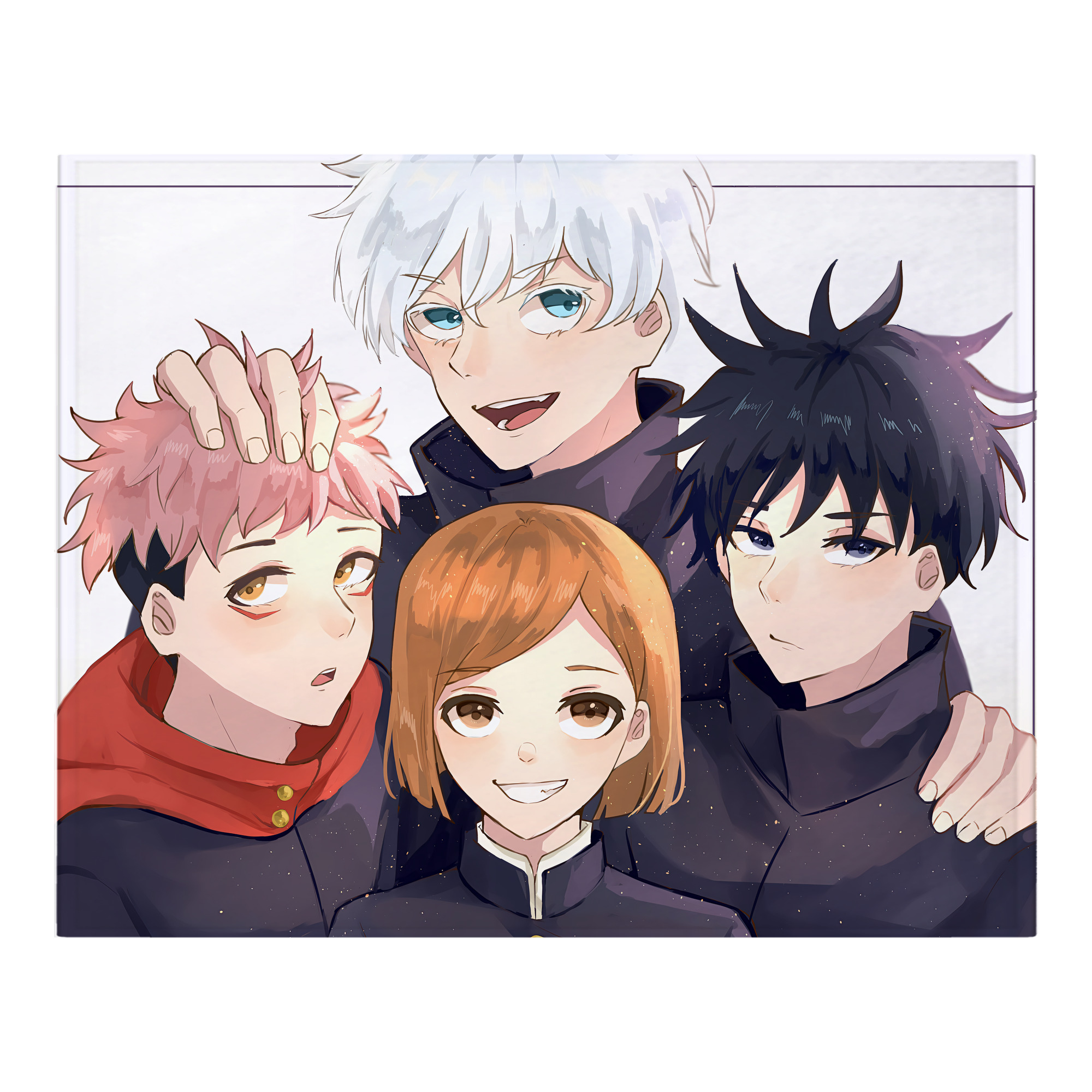 （画像用） 呪術廻戦 Jujutsu Kaisen フランネルブランケット・多サイズ対応（横型）