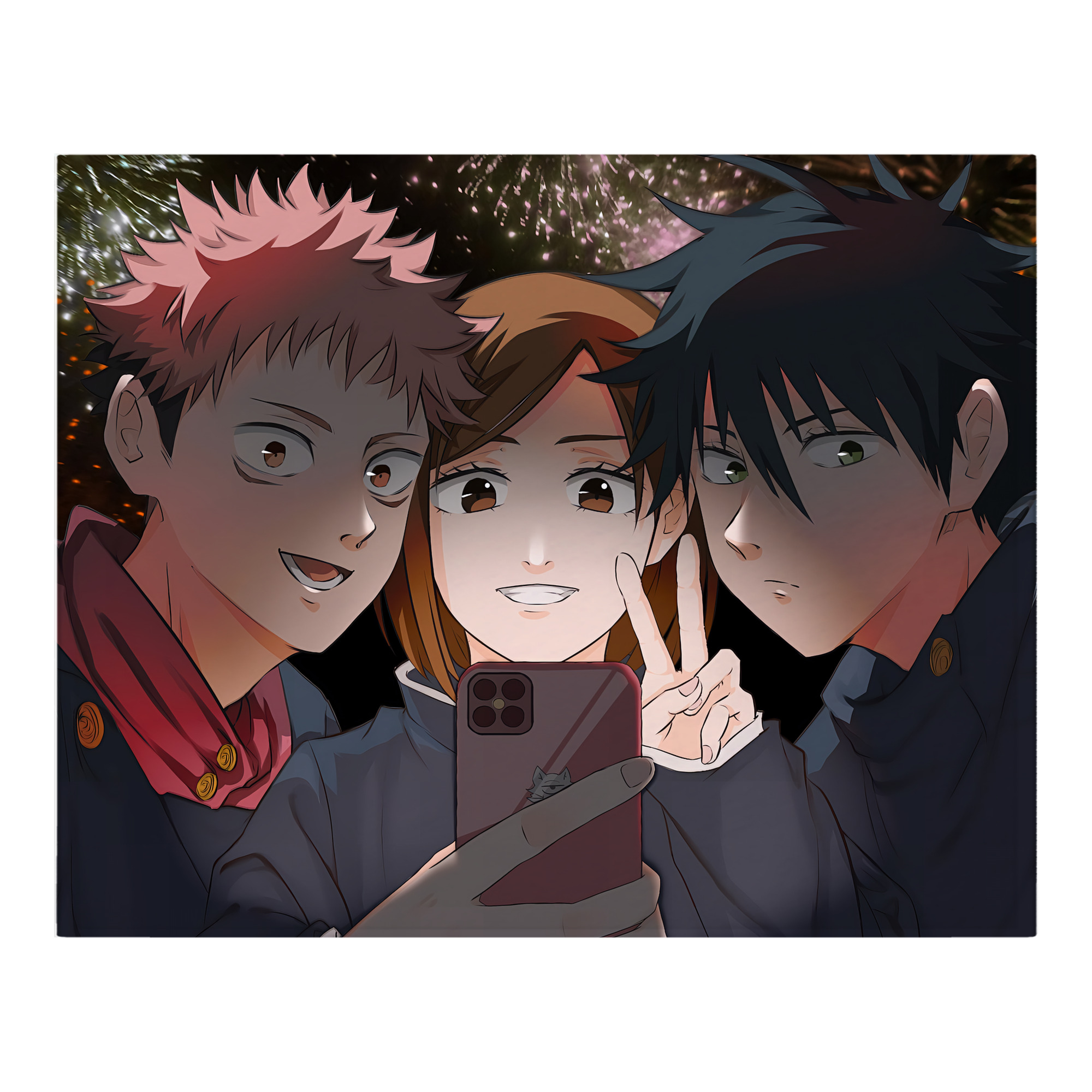 （画像用） 呪術廻戦 Jujutsu Kaisen フランネルブランケット・多サイズ対応（横型）