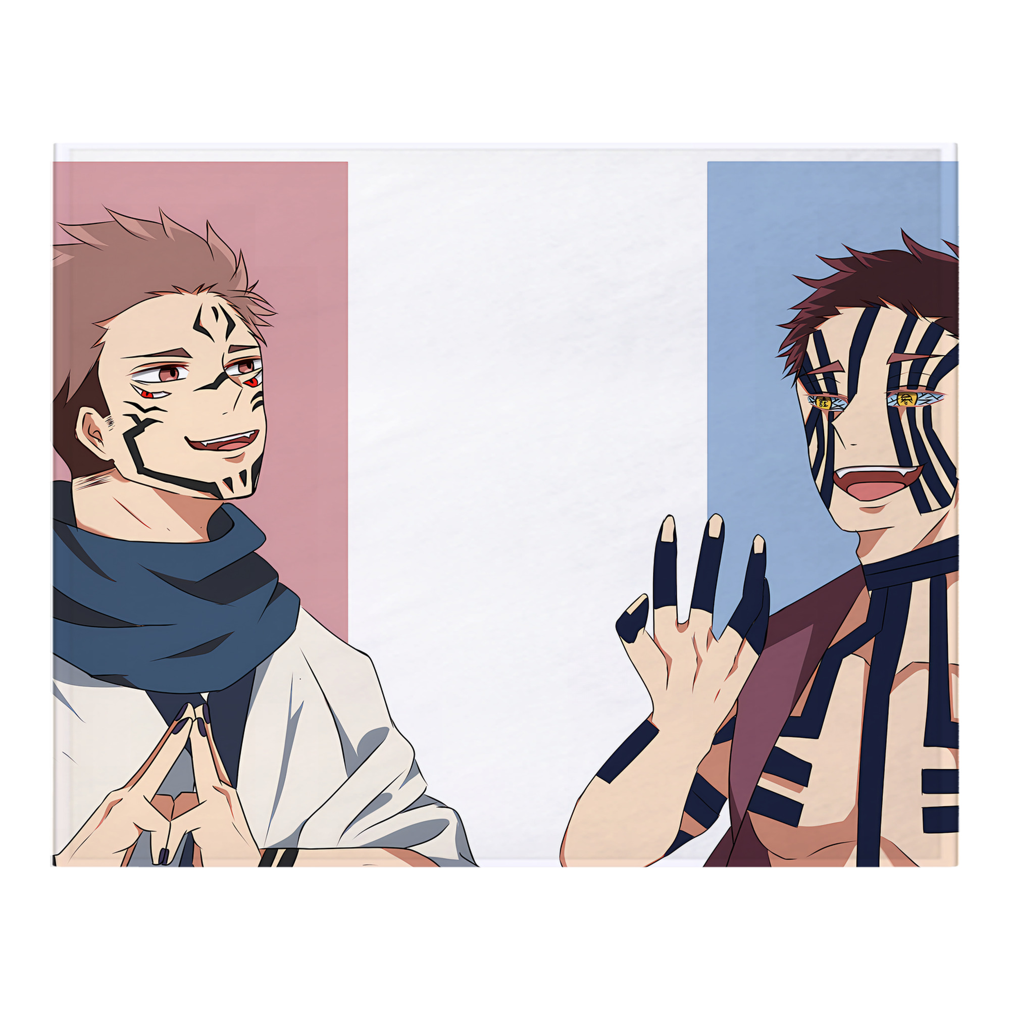 （画像用） 呪術廻戦 Jujutsu Kaisen フランネルブランケット・多サイズ対応（横型）
