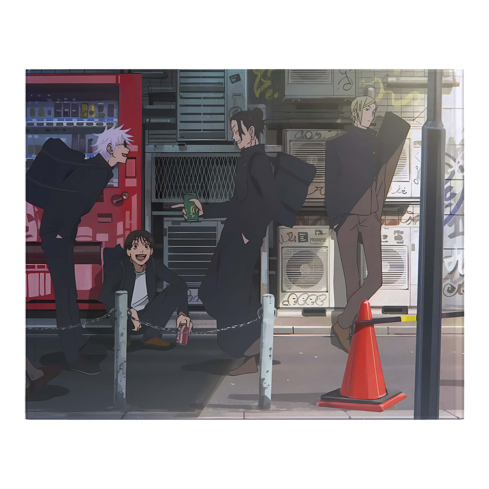 （画像用） 呪術廻戦 Jujutsu Kaisen フランネルブランケット・多サイズ対応（横型）