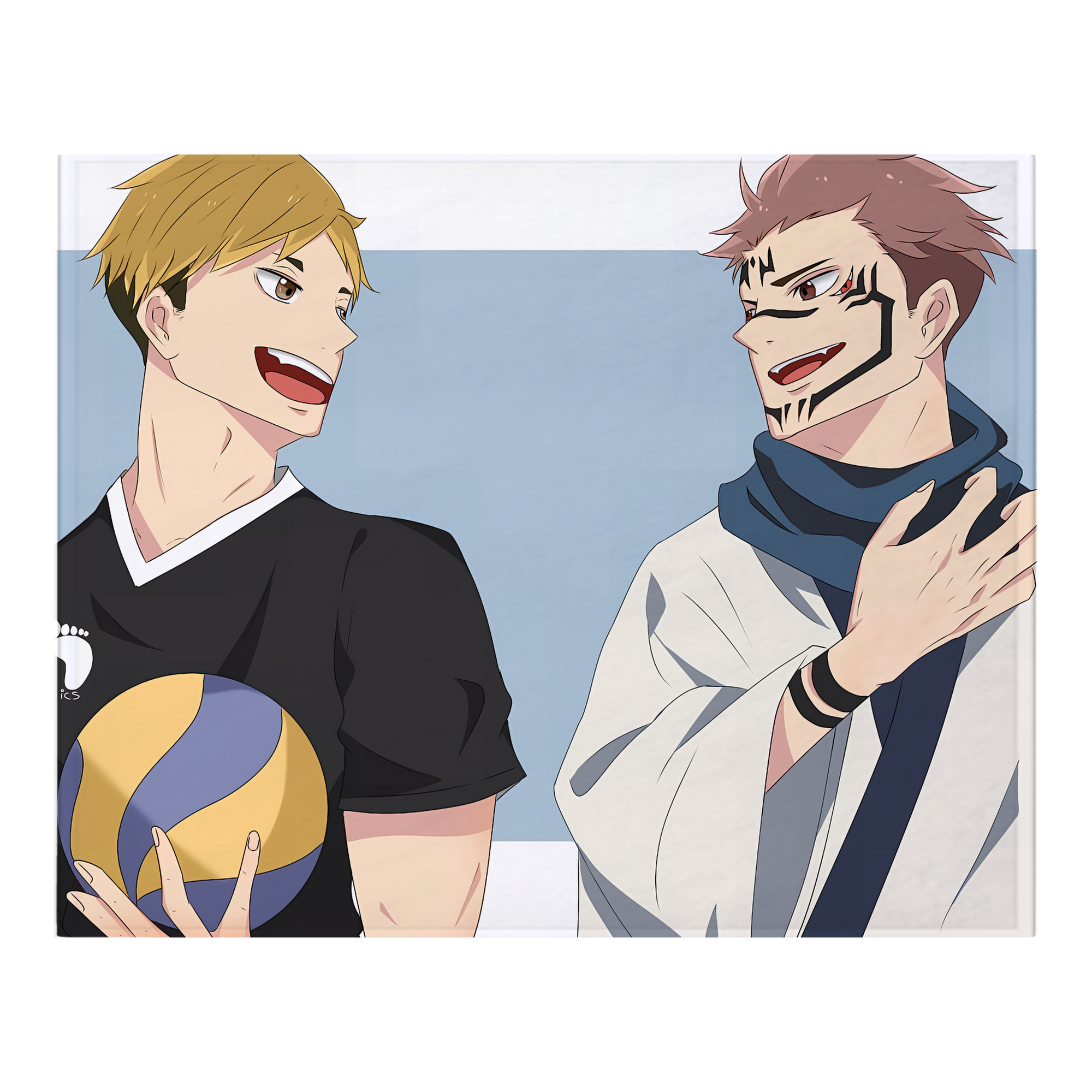 （画像用） 呪術廻戦 Jujutsu Kaisen フランネルブランケット・多サイズ対応（横型）