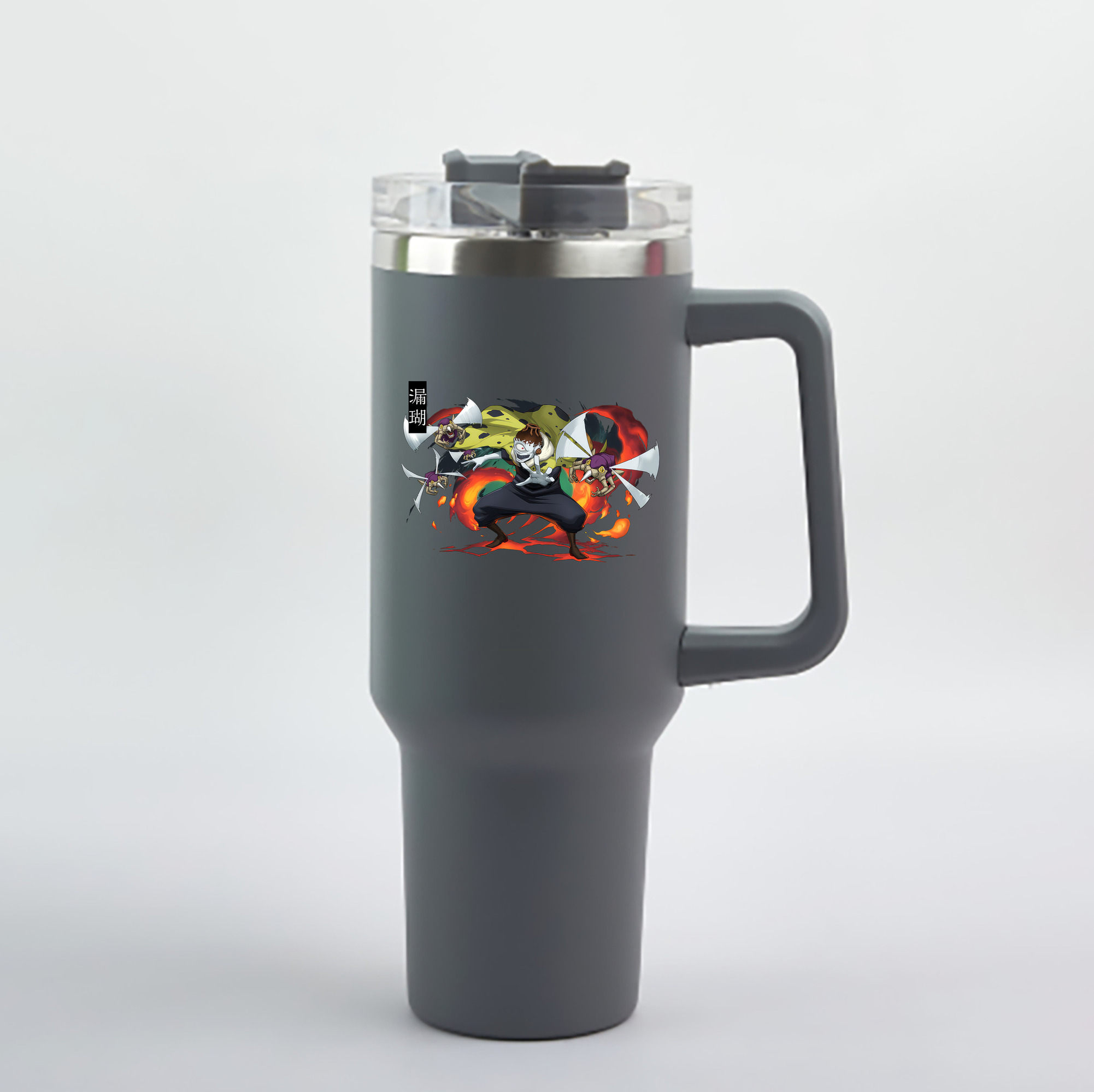 （画像用） 呪術廻戦 Jujutsu Kaisen 1200mL車用タンブラー - クリスタルステッカー（プラスチックストロー付き）
