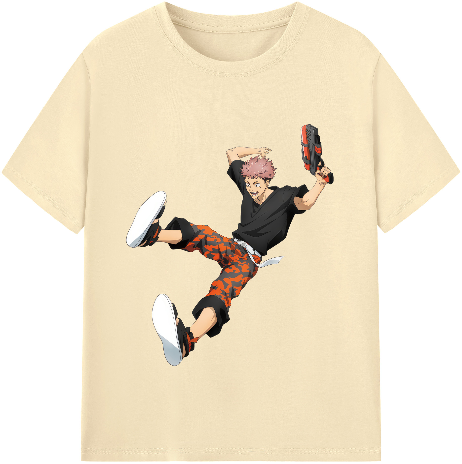 （画像用） 呪術廻戦 Jujutsu Kaisen 綿100％半袖Tシャツ（フロントプリント）