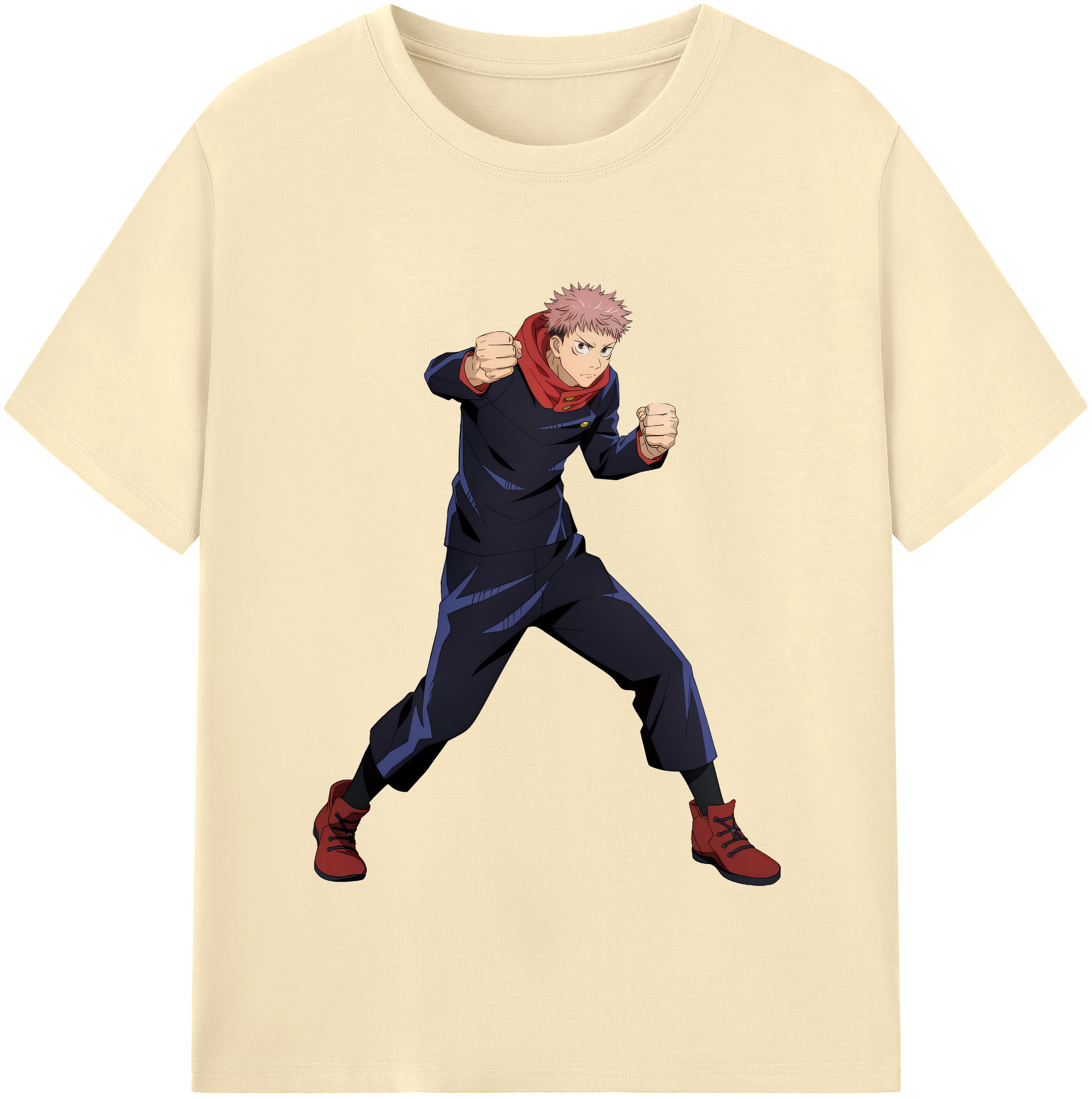 （画像用） 呪術廻戦 Jujutsu Kaisen 綿100％半袖Tシャツ（フロントプリント）