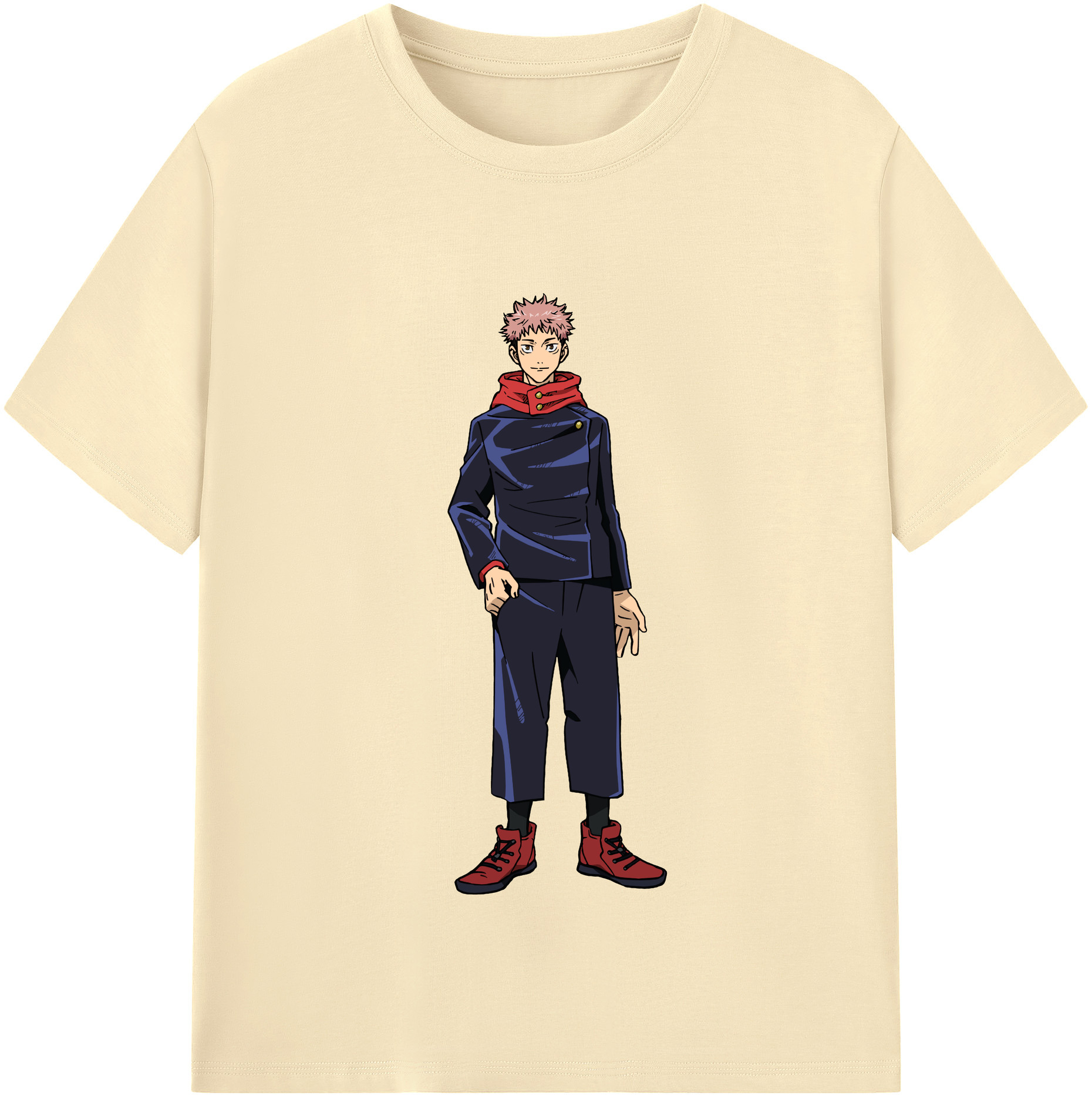 （画像用） 呪術廻戦 Jujutsu Kaisen 綿100％半袖Tシャツ（フロントプリント）