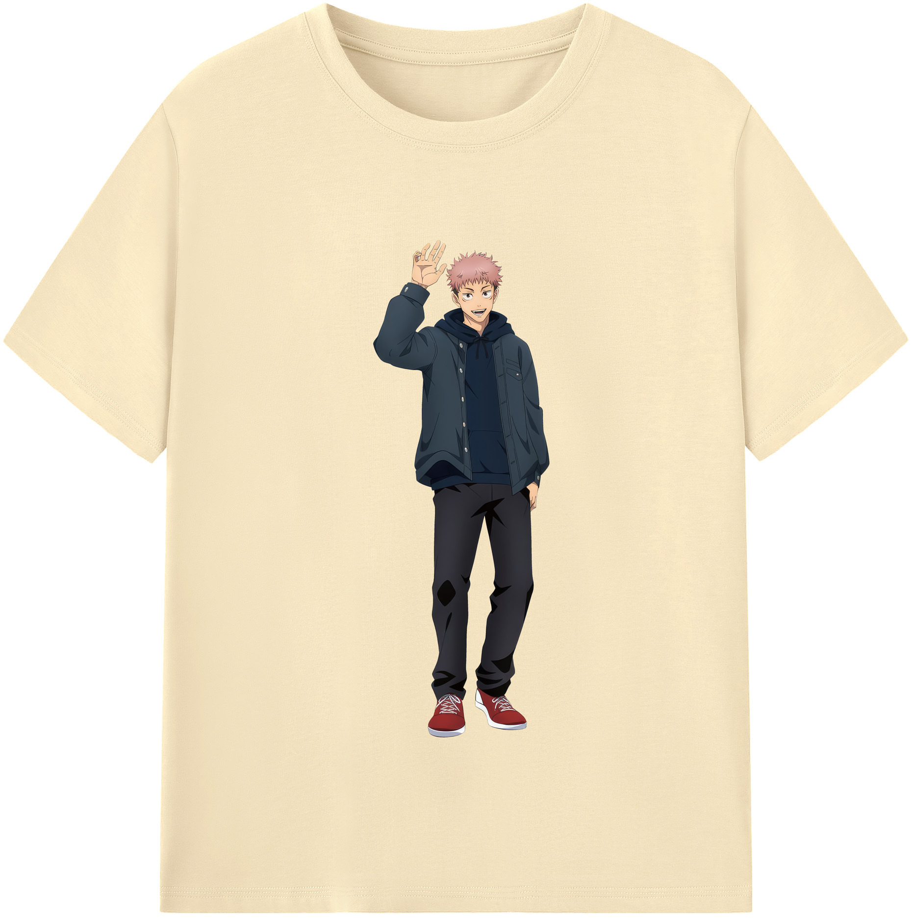 （画像用） 呪術廻戦 Jujutsu Kaisen 綿100％半袖Tシャツ（フロントプリント）