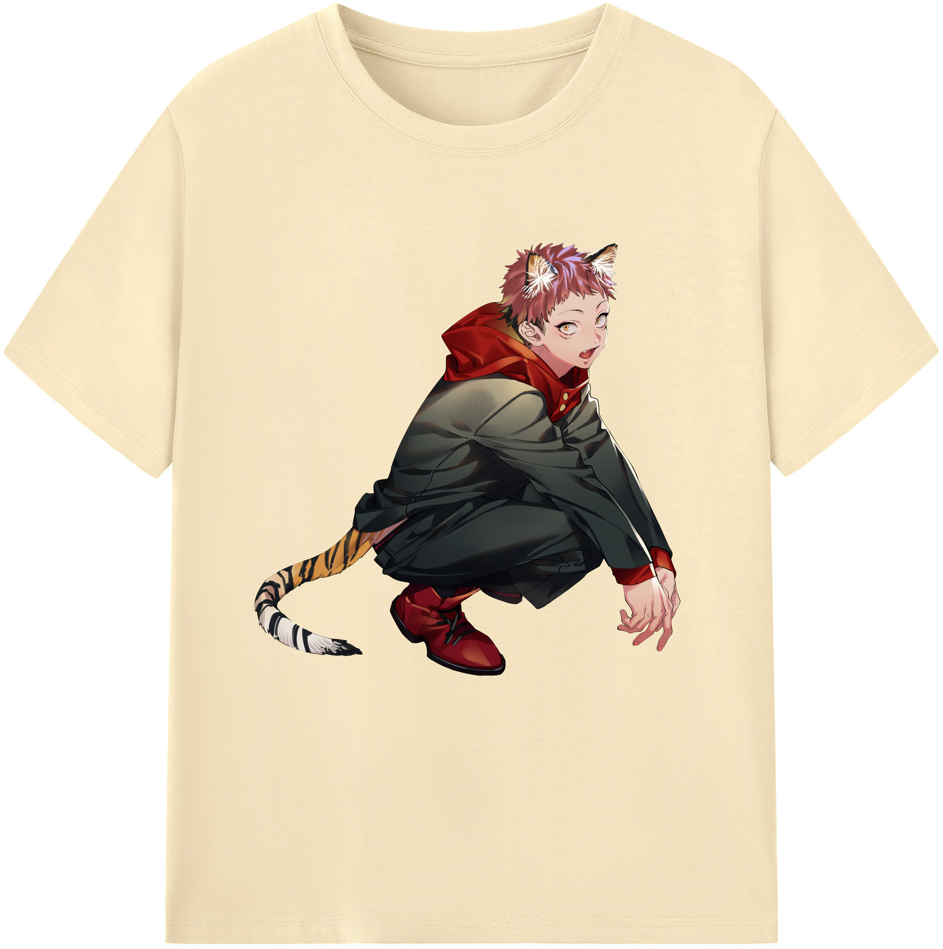（画像用） 呪術廻戦 Jujutsu Kaisen 綿100％半袖Tシャツ（フロントプリント）