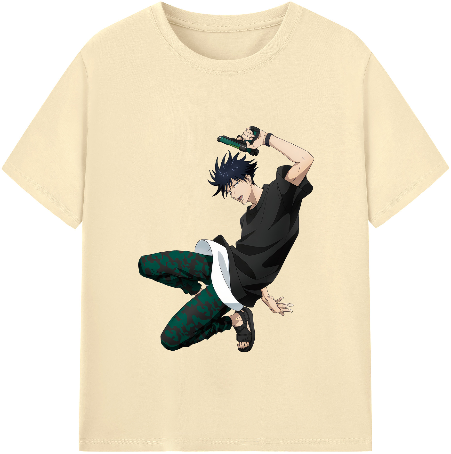（画像用） 呪術廻戦 Jujutsu Kaisen 綿100％半袖Tシャツ（フロントプリント）