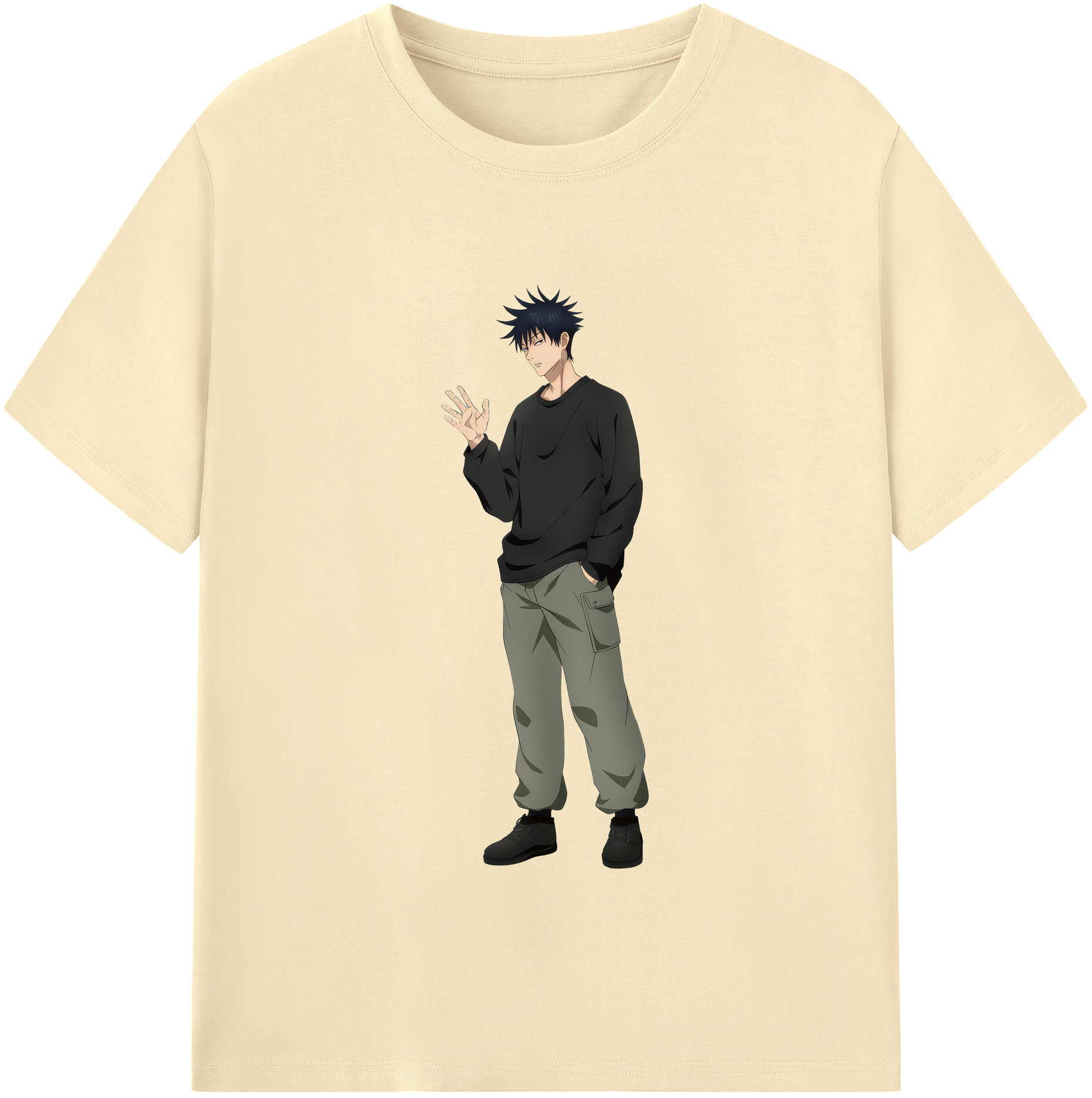 （画像用） 呪術廻戦 Jujutsu Kaisen 綿100％半袖Tシャツ（フロントプリント）