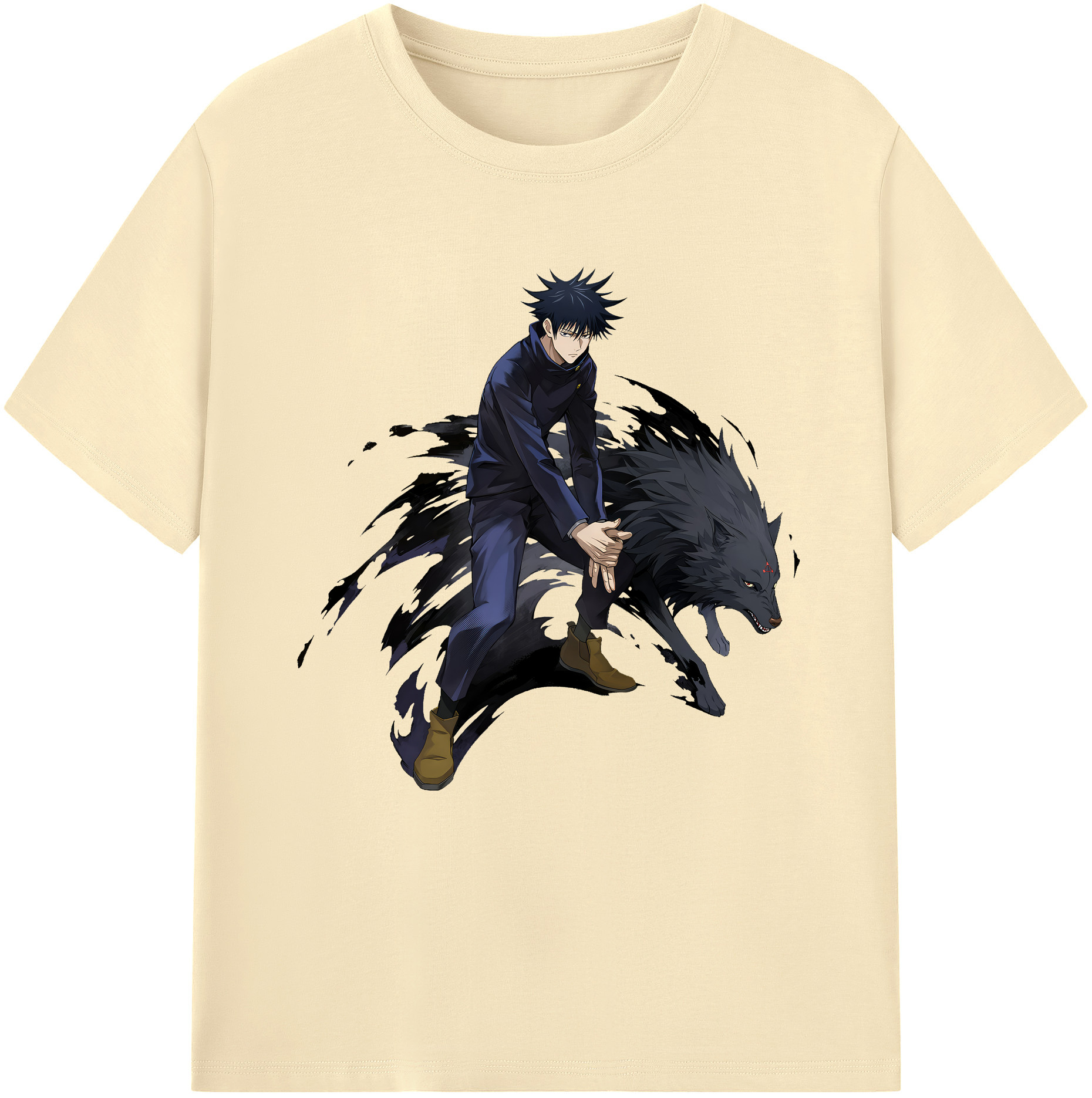 （画像用） 呪術廻戦 Jujutsu Kaisen 綿100％半袖Tシャツ（フロントプリント）