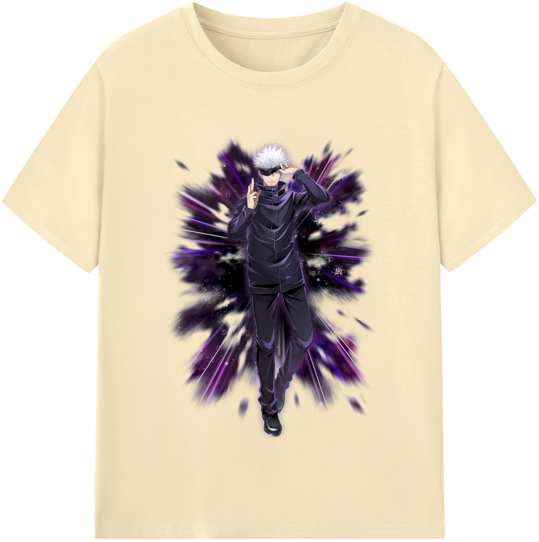 （画像用） 呪術廻戦 Jujutsu Kaisen 綿100％半袖Tシャツ（フロントプリント）