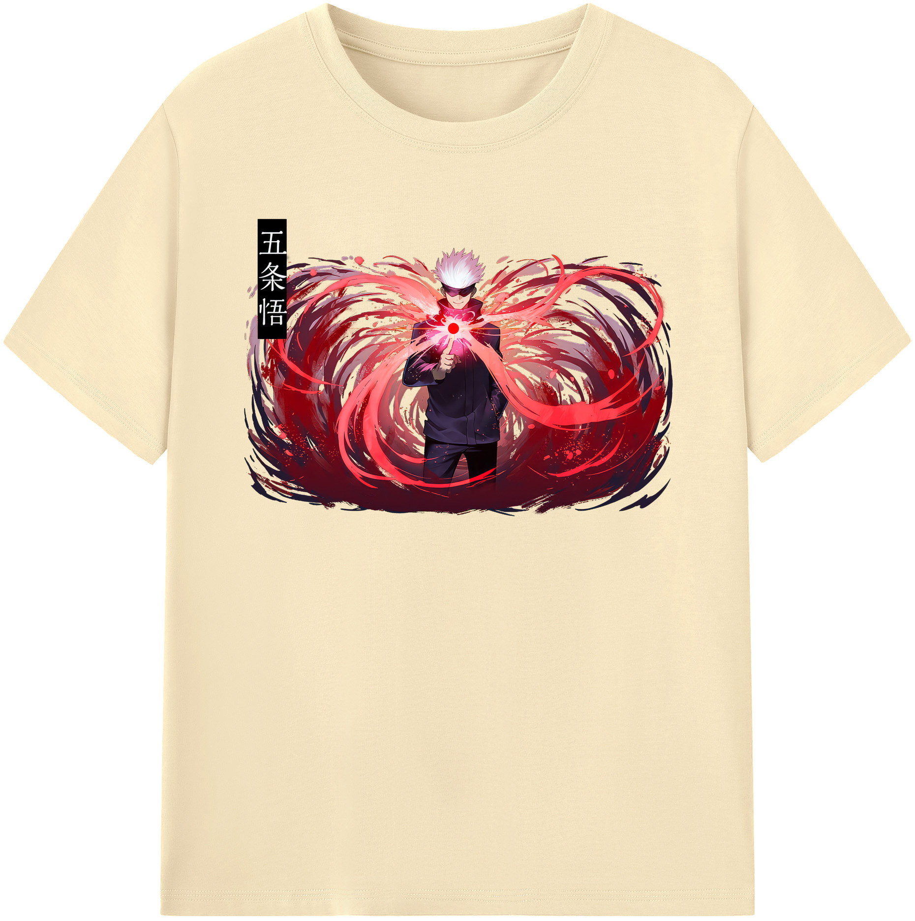 （画像用） 呪術廻戦 Jujutsu Kaisen 綿100％半袖Tシャツ（フロントプリント）