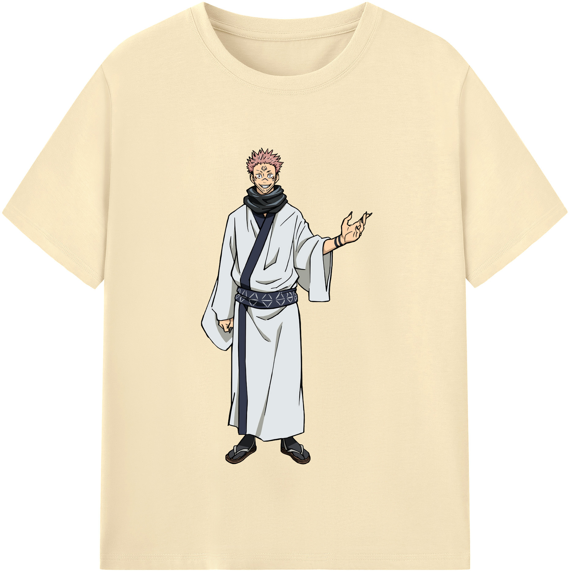 （画像用） 呪術廻戦 Jujutsu Kaisen 綿100％半袖Tシャツ（フロントプリント）