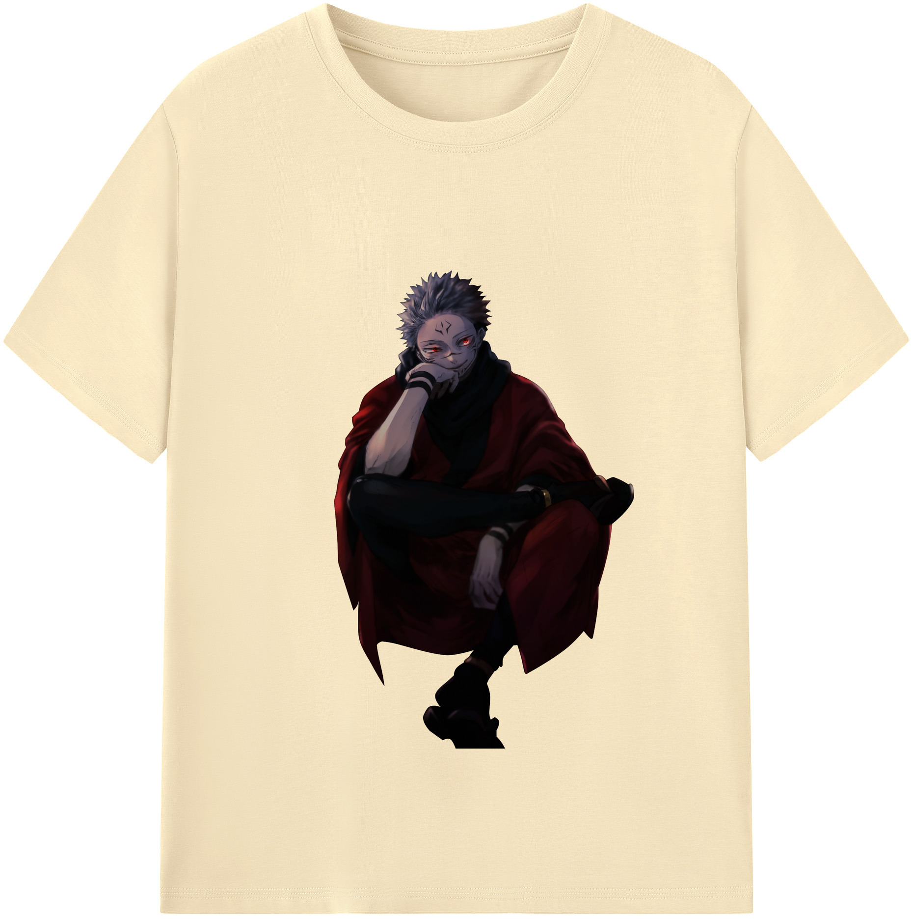（画像用） 呪術廻戦 Jujutsu Kaisen 綿100％半袖Tシャツ（フロントプリント）