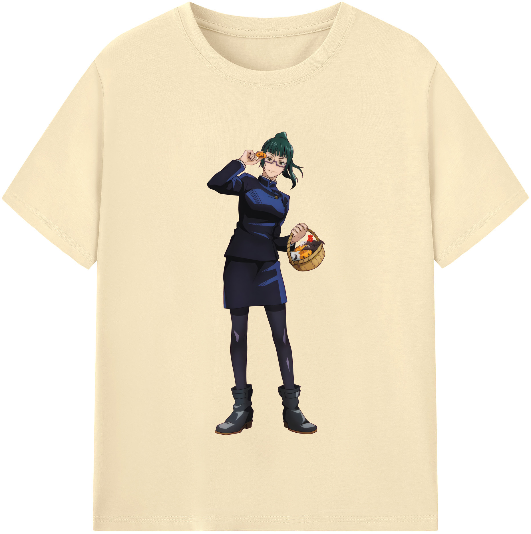 （画像用） 呪術廻戦 Jujutsu Kaisen 綿100％半袖Tシャツ（フロントプリント）