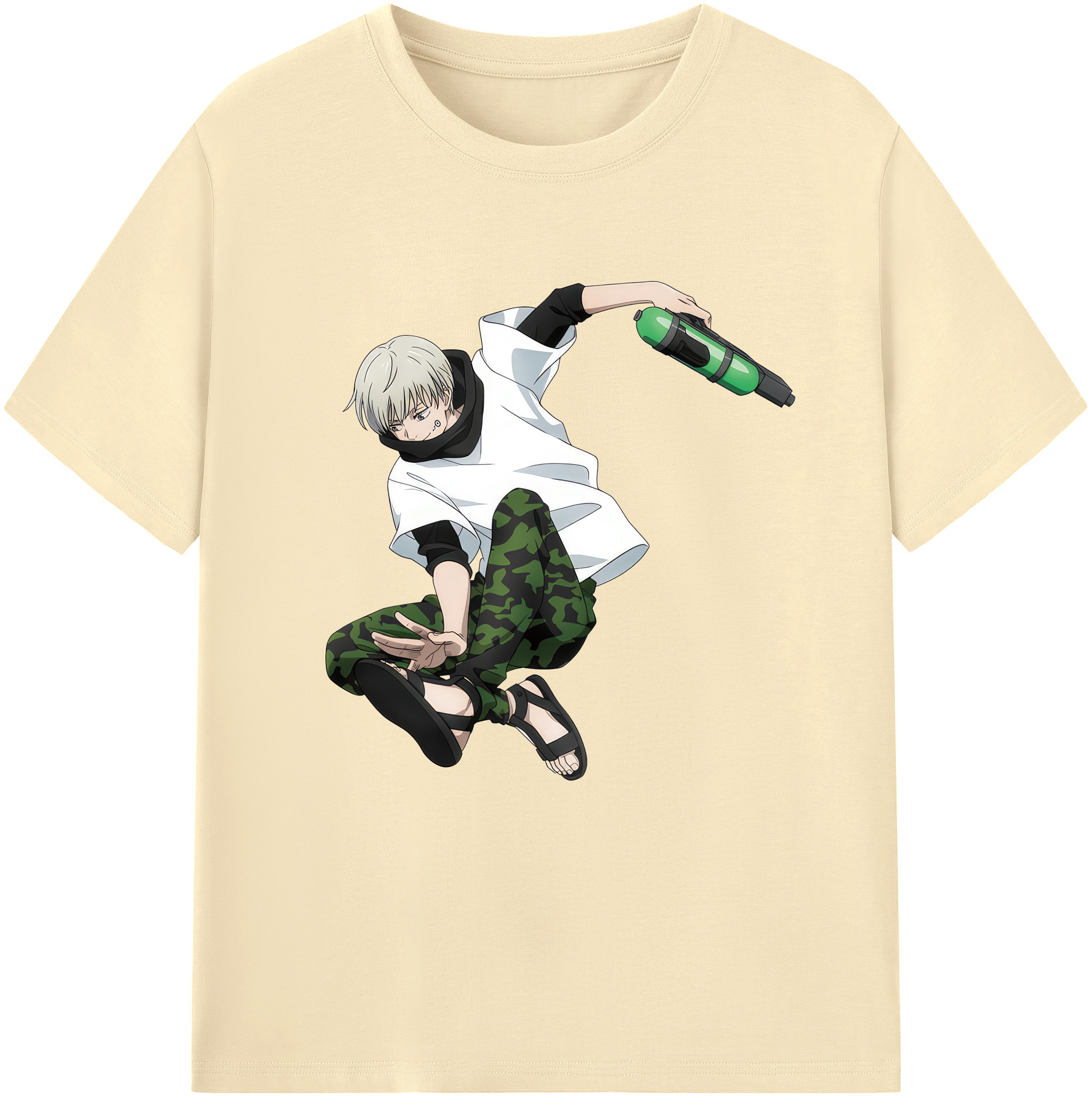 （画像用） 呪術廻戦 Jujutsu Kaisen 綿100％半袖Tシャツ（フロントプリント）