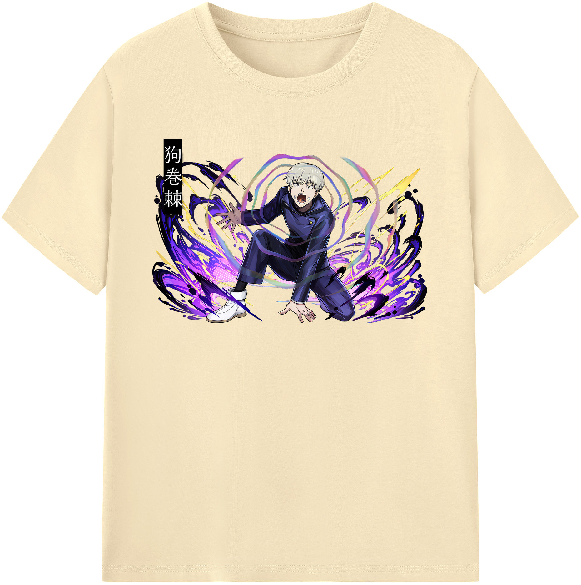 （画像用） 呪術廻戦 Jujutsu Kaisen 綿100％半袖Tシャツ（フロントプリント）