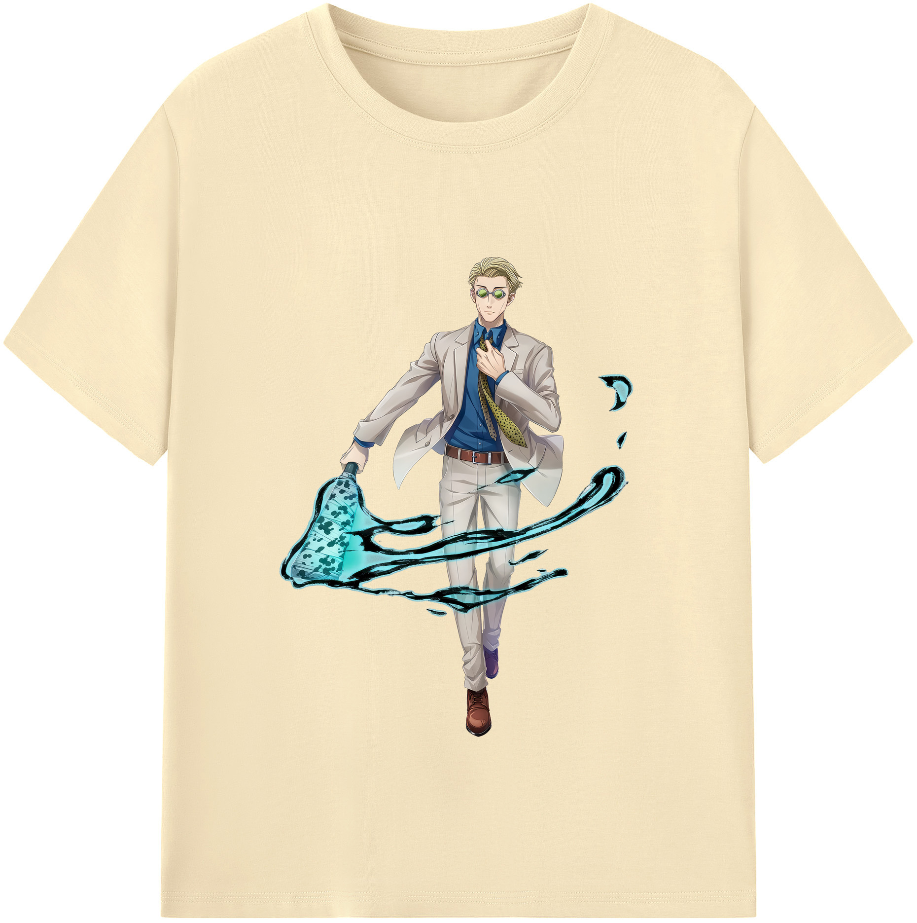 （画像用） 呪術廻戦 Jujutsu Kaisen 綿100％半袖Tシャツ（フロントプリント）