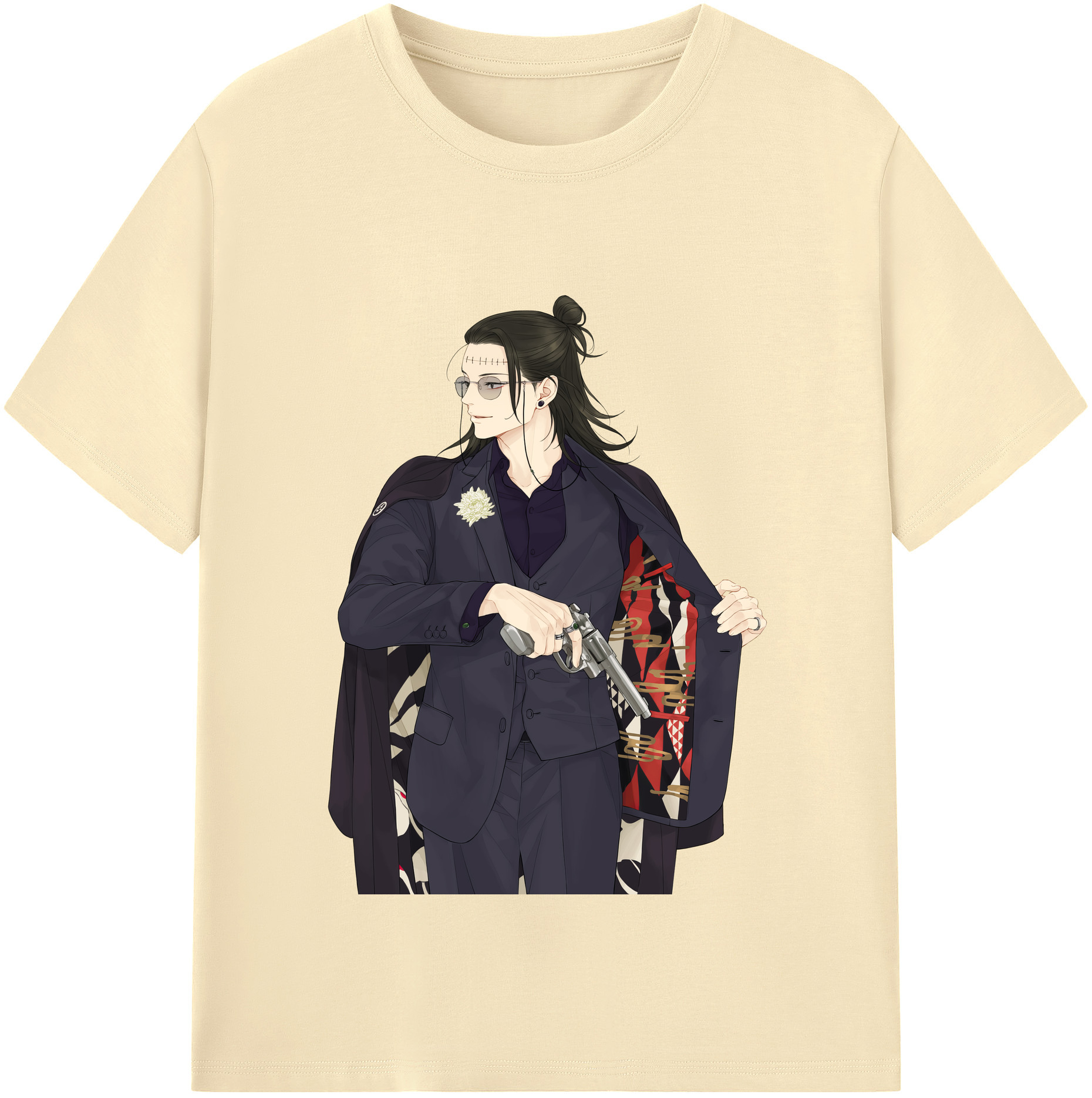 （画像用） 呪術廻戦 Jujutsu Kaisen 綿100％半袖Tシャツ（フロントプリント）