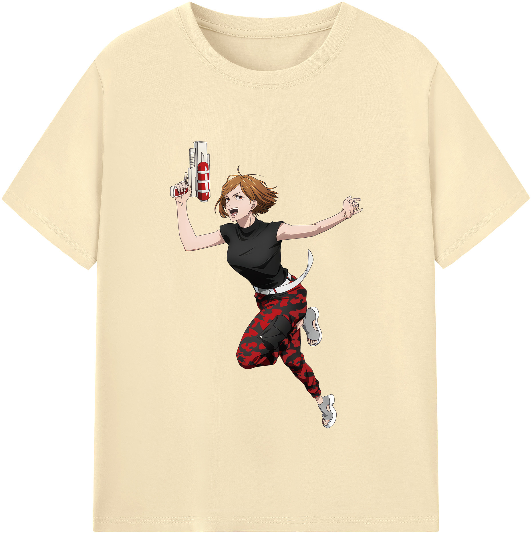 （画像用） 呪術廻戦 Jujutsu Kaisen 綿100％半袖Tシャツ（フロントプリント）