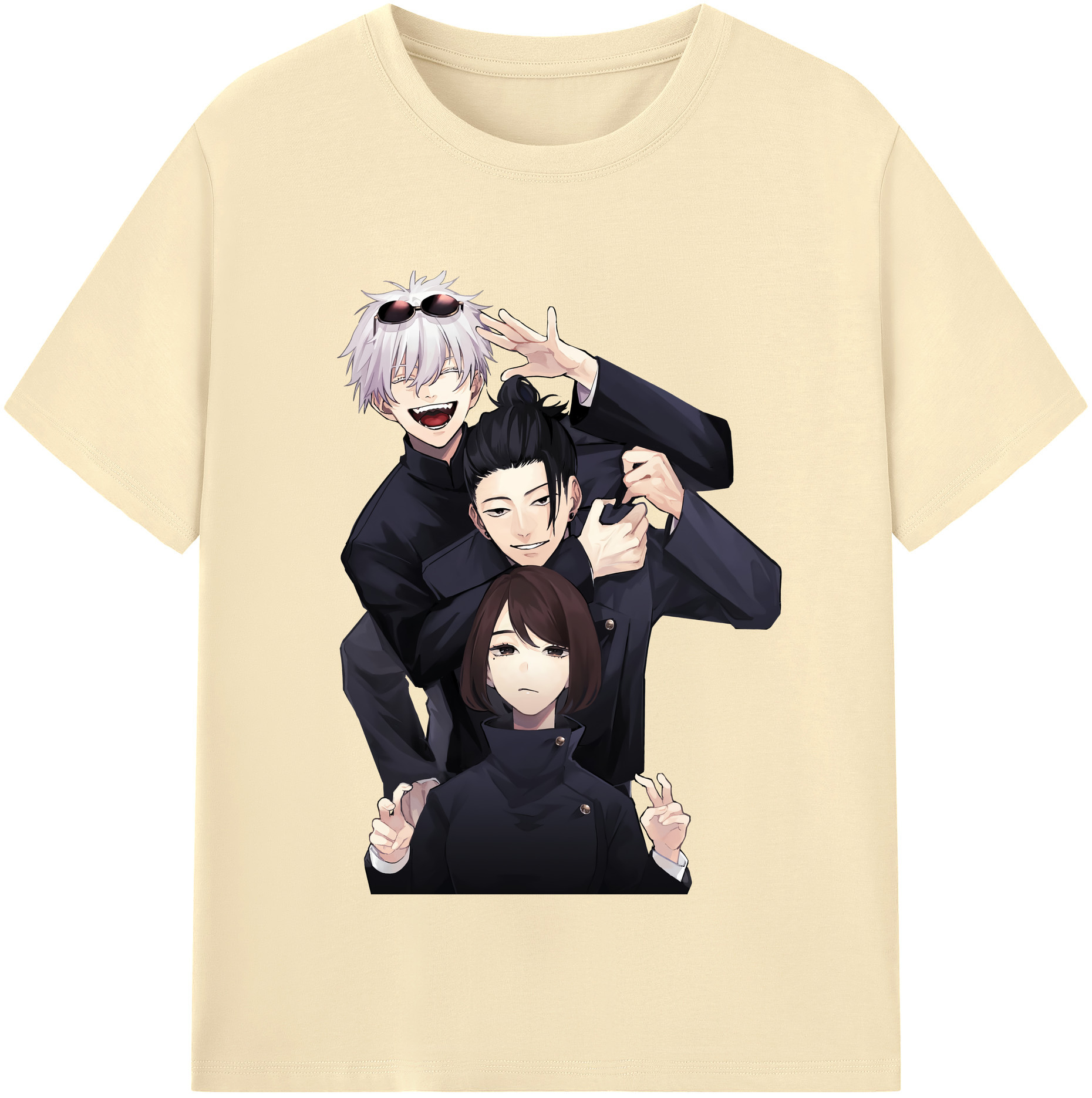 （画像用） 呪術廻戦 Jujutsu Kaisen 綿100％半袖Tシャツ（フロントプリント）