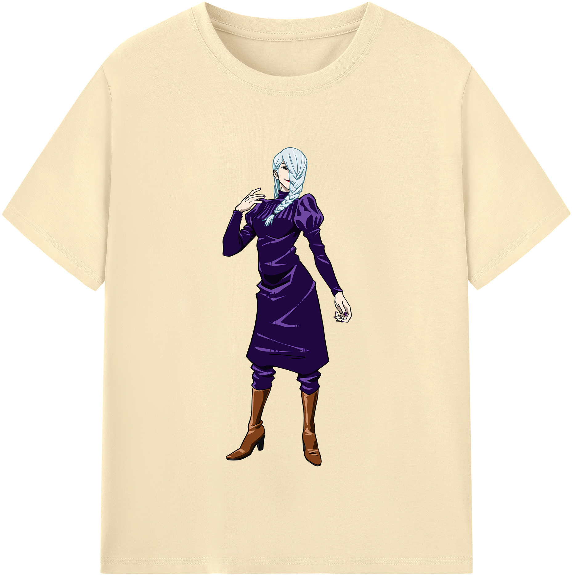 （画像用） 呪術廻戦 Jujutsu Kaisen 綿100％半袖Tシャツ（フロントプリント）