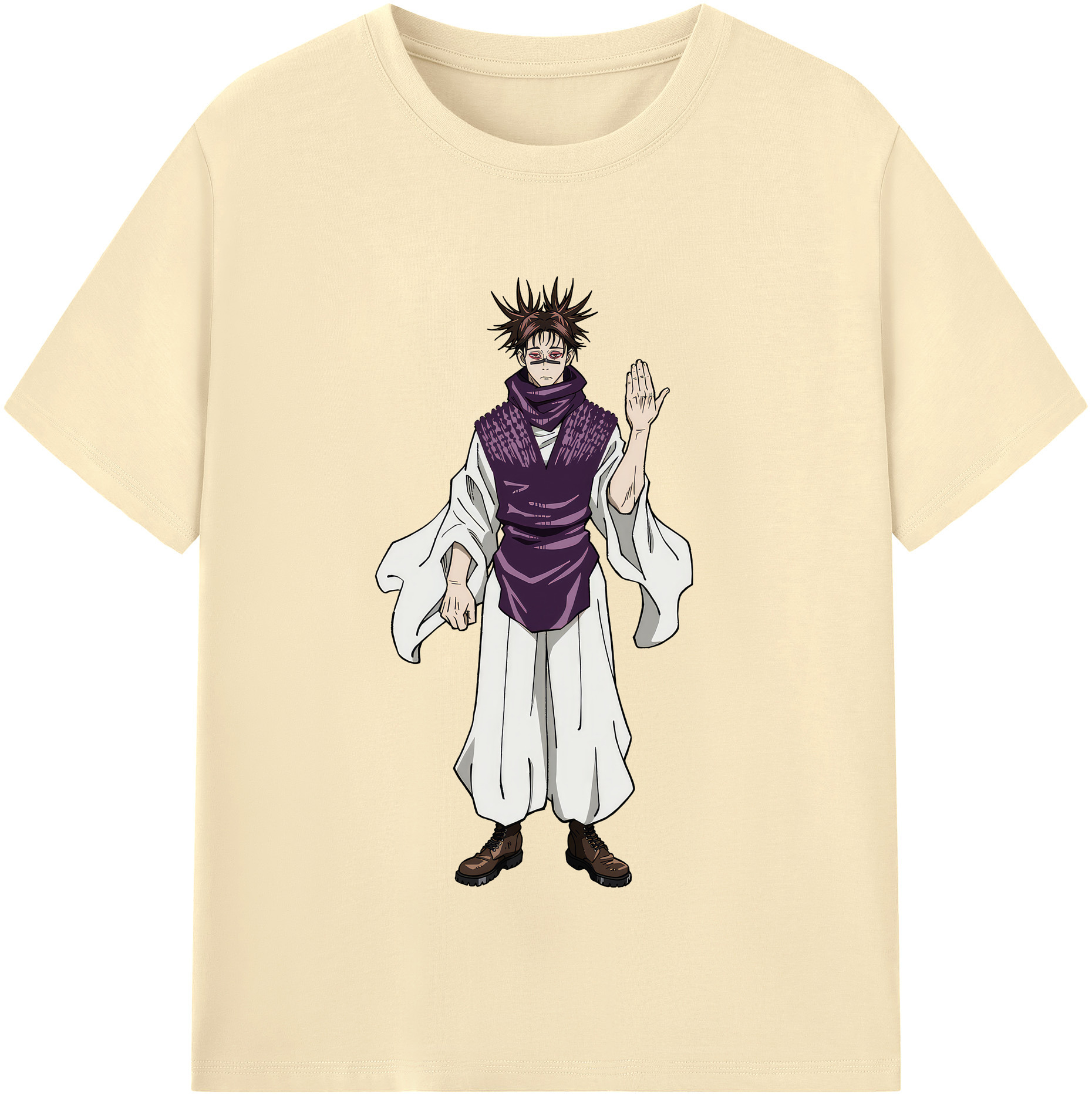 （画像用） 呪術廻戦 Jujutsu Kaisen 綿100％半袖Tシャツ（フロントプリント）