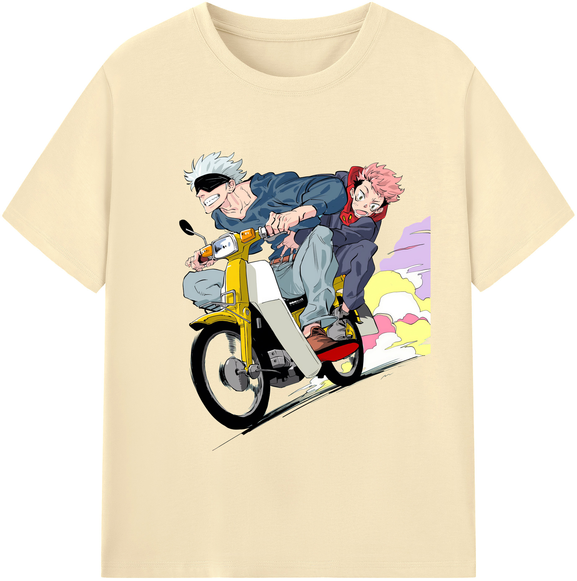 （画像用） 呪術廻戦 Jujutsu Kaisen 綿100％半袖Tシャツ（フロントプリント）