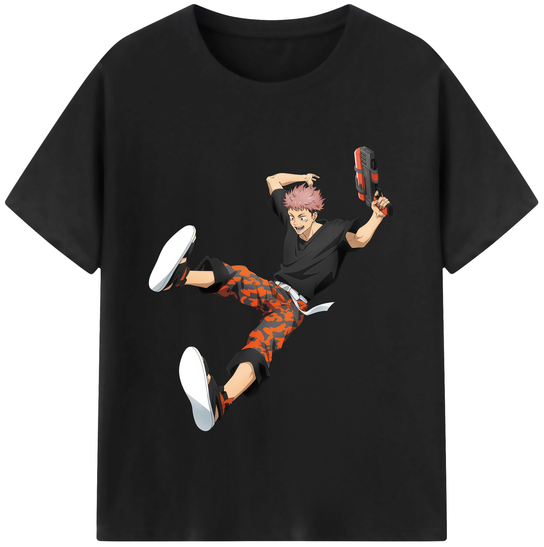 （画像用） 呪術廻戦 Jujutsu Kaisen 綿100％半袖Tシャツ（フロントプリント）
