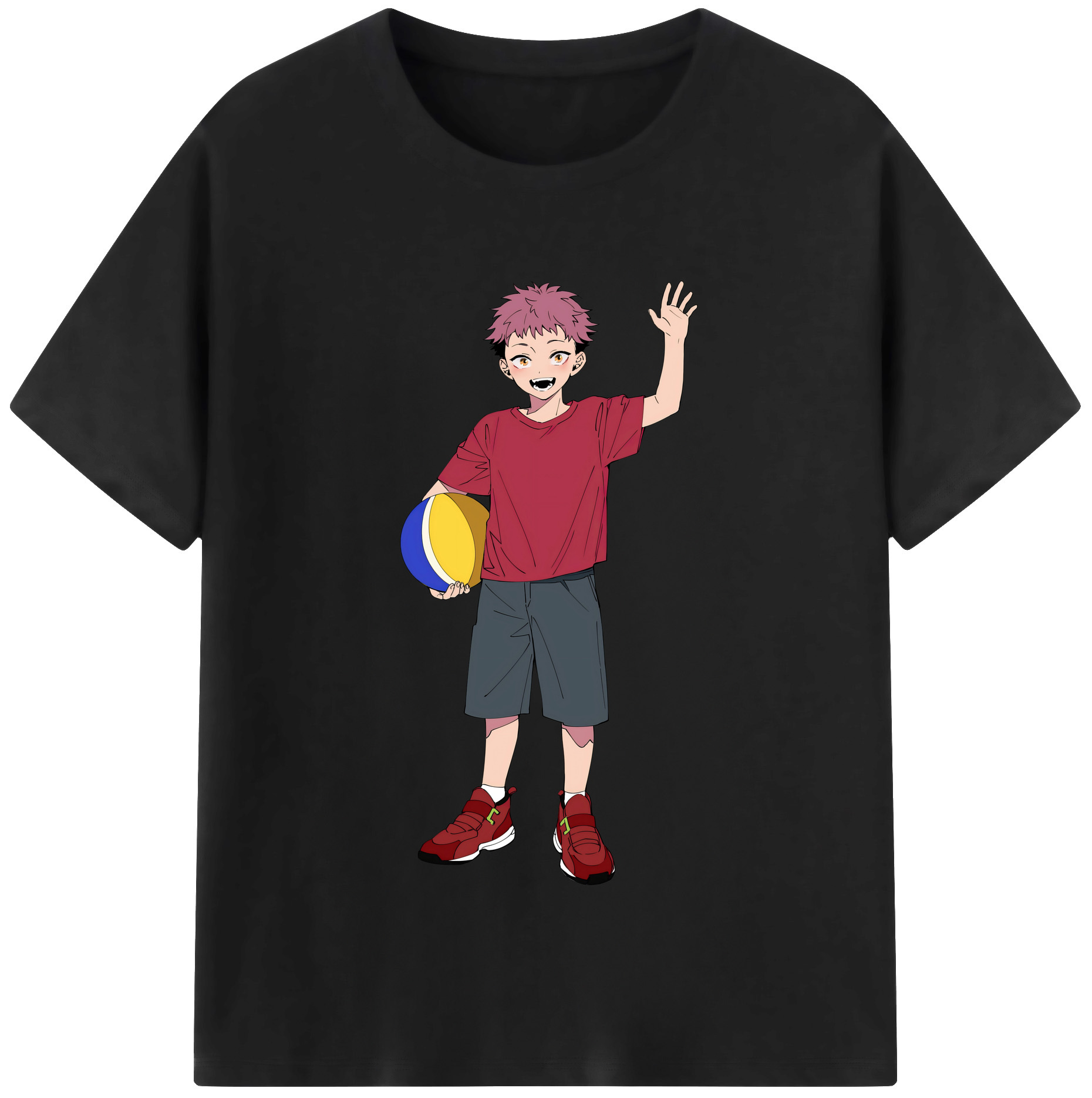 （画像用） 呪術廻戦 Jujutsu Kaisen 綿100％半袖Tシャツ（フロントプリント）