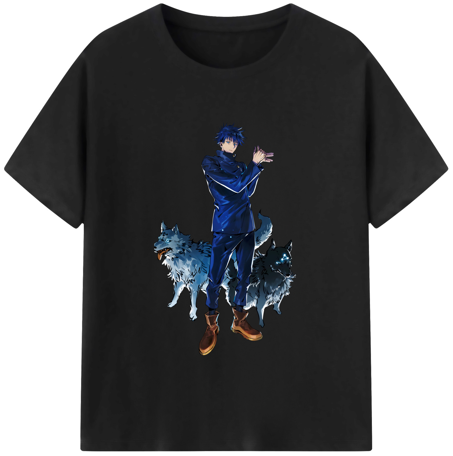（画像用） 呪術廻戦 Jujutsu Kaisen 綿100％半袖Tシャツ（フロントプリント）