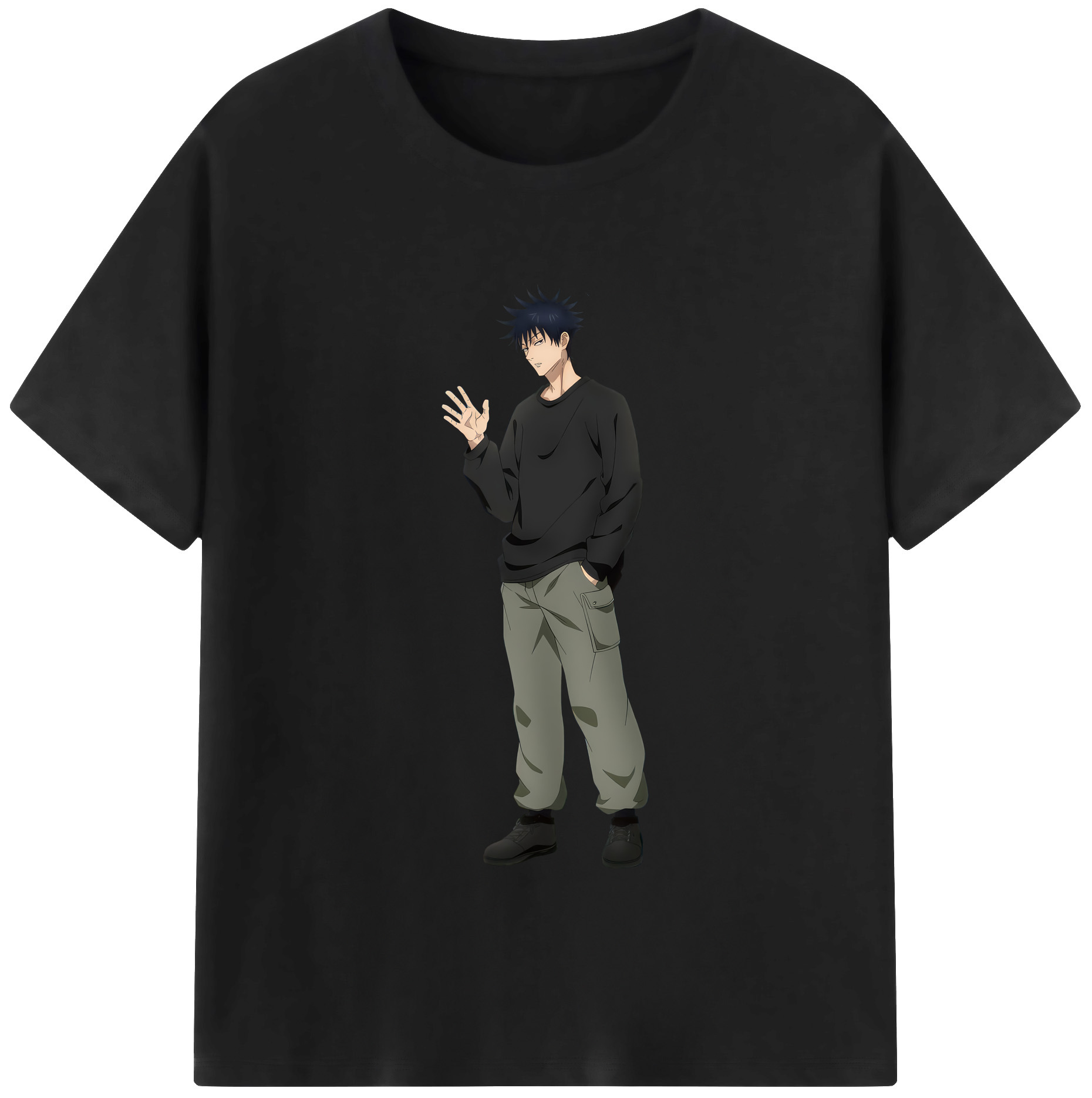 （画像用） 呪術廻戦 Jujutsu Kaisen 綿100％半袖Tシャツ（フロントプリント）
