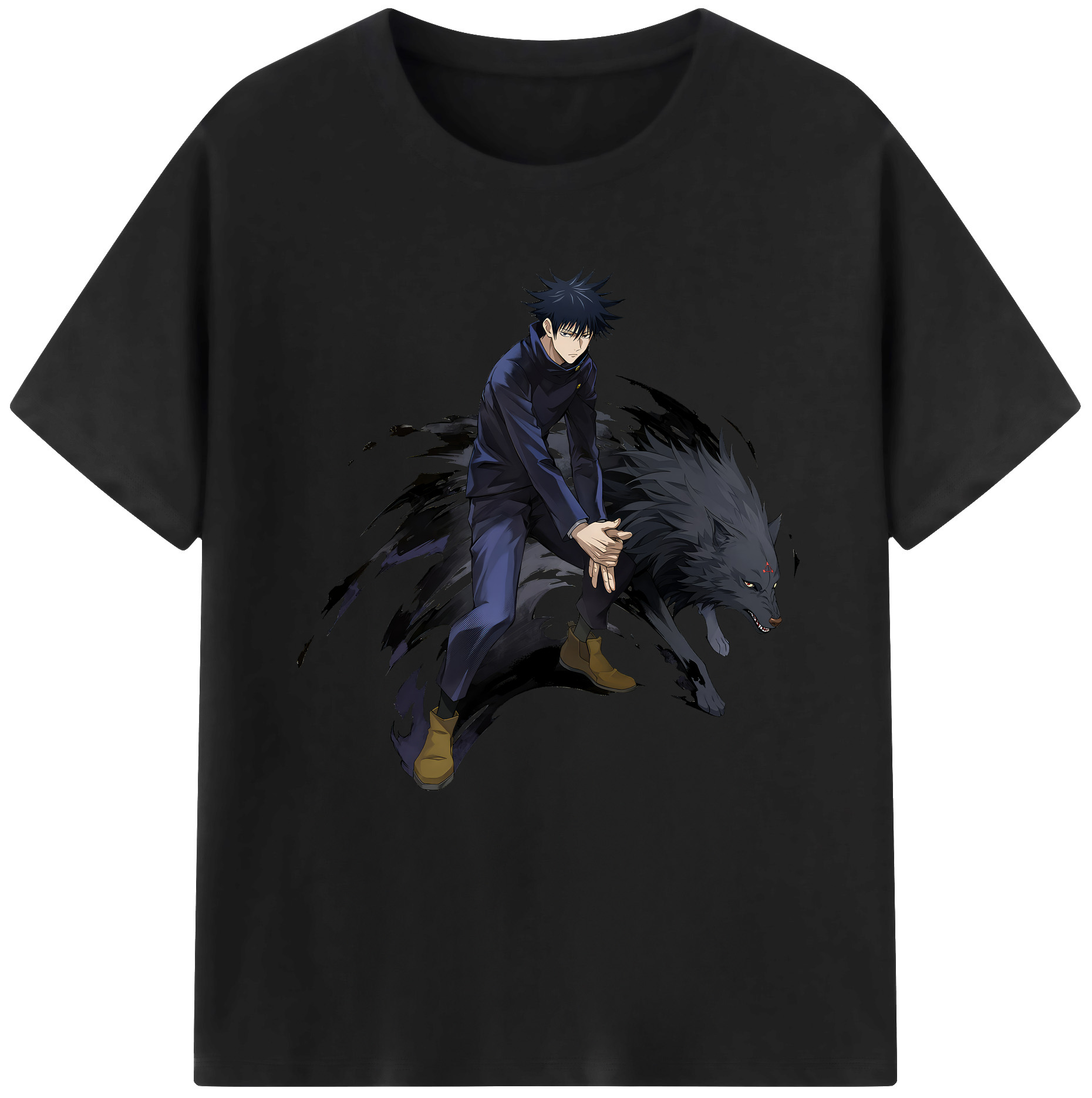 （画像用） 呪術廻戦 Jujutsu Kaisen 綿100％半袖Tシャツ（フロントプリント）