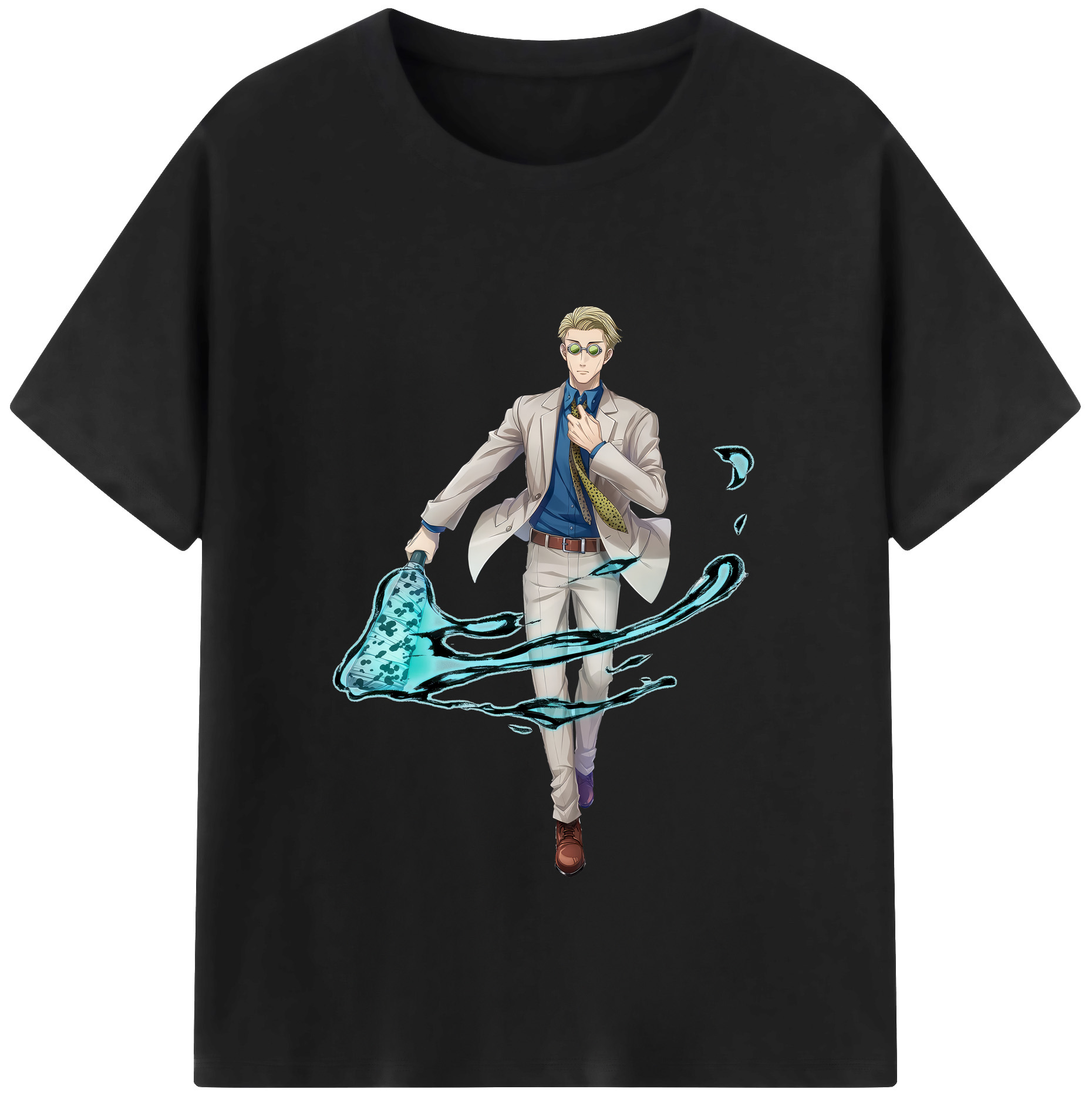 （画像用） 呪術廻戦 Jujutsu Kaisen 綿100％半袖Tシャツ（フロントプリント）