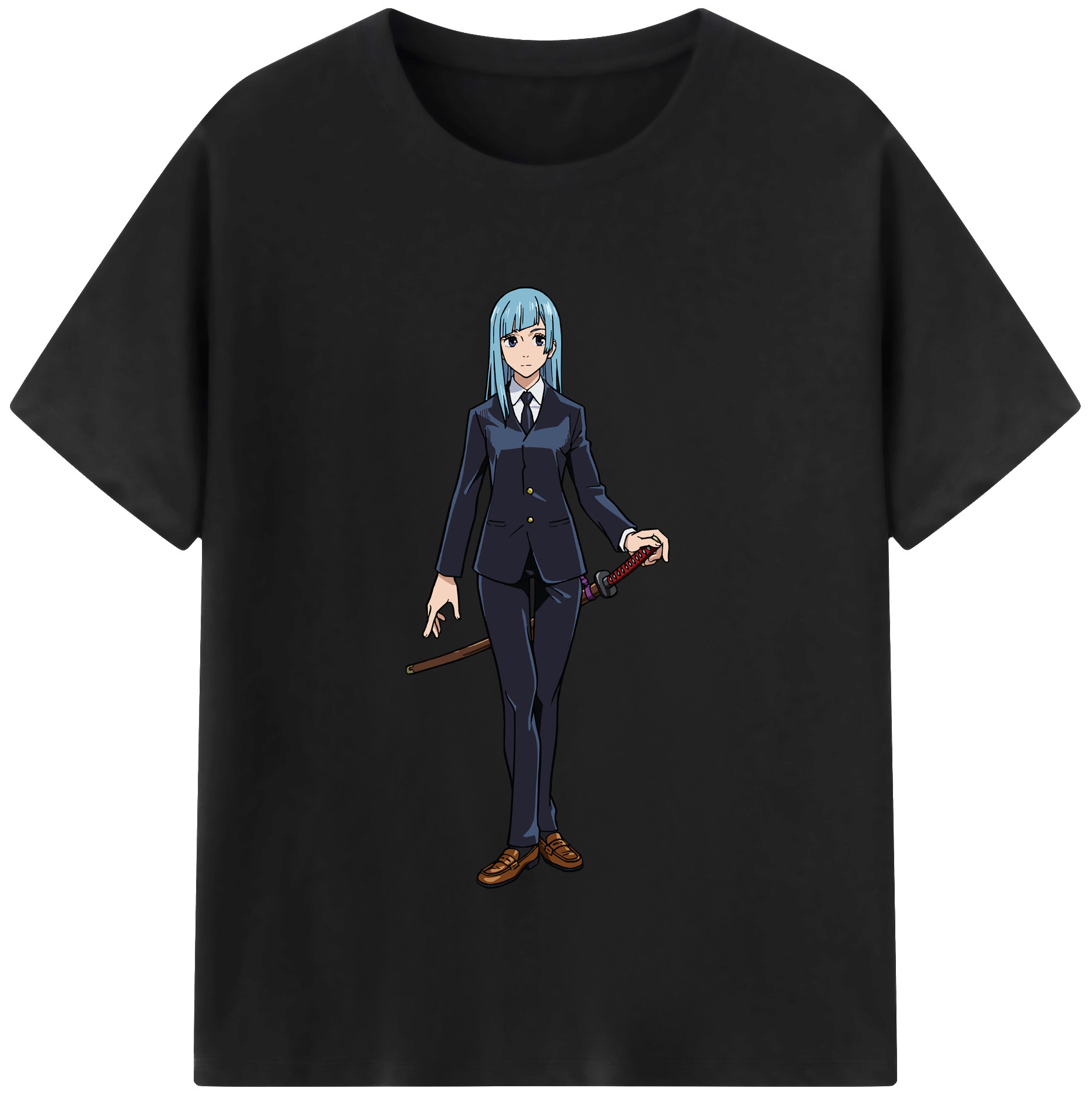 （画像用） 呪術廻戦 Jujutsu Kaisen 綿100％半袖Tシャツ（フロントプリント）