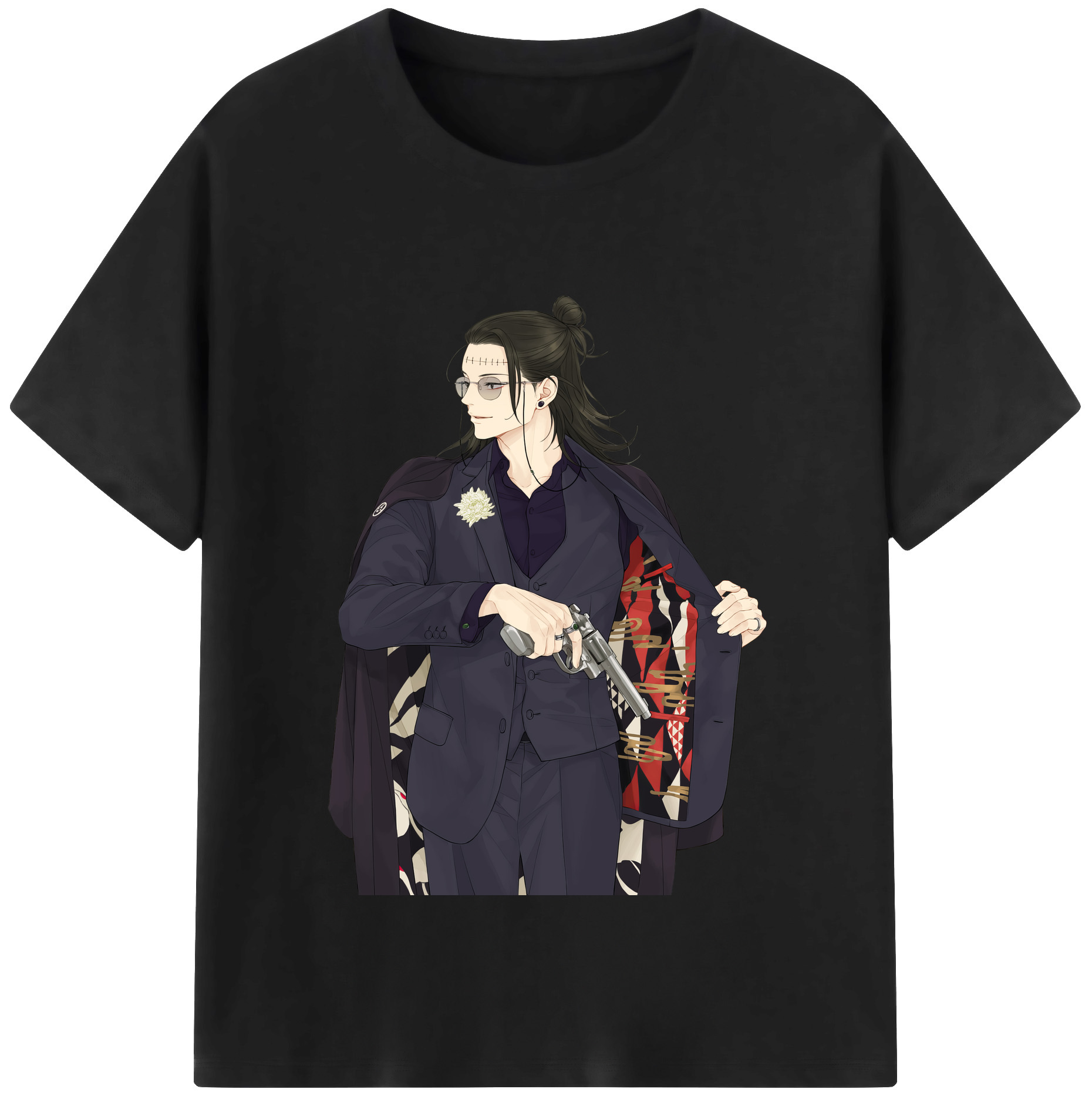 （画像用） 呪術廻戦 Jujutsu Kaisen 綿100％半袖Tシャツ（フロントプリント）