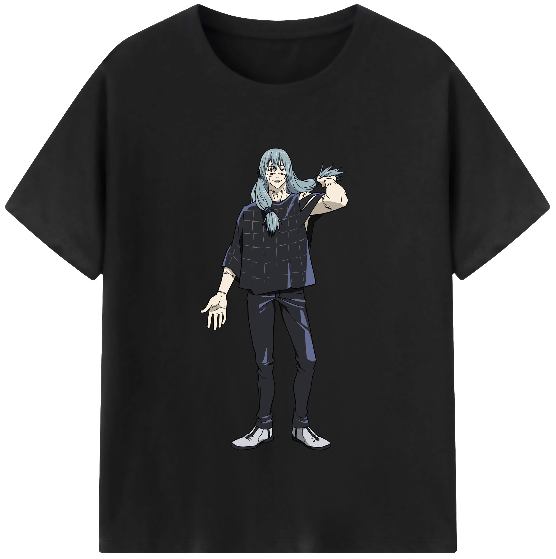 （画像用） 呪術廻戦 Jujutsu Kaisen 綿100％半袖Tシャツ（フロントプリント）