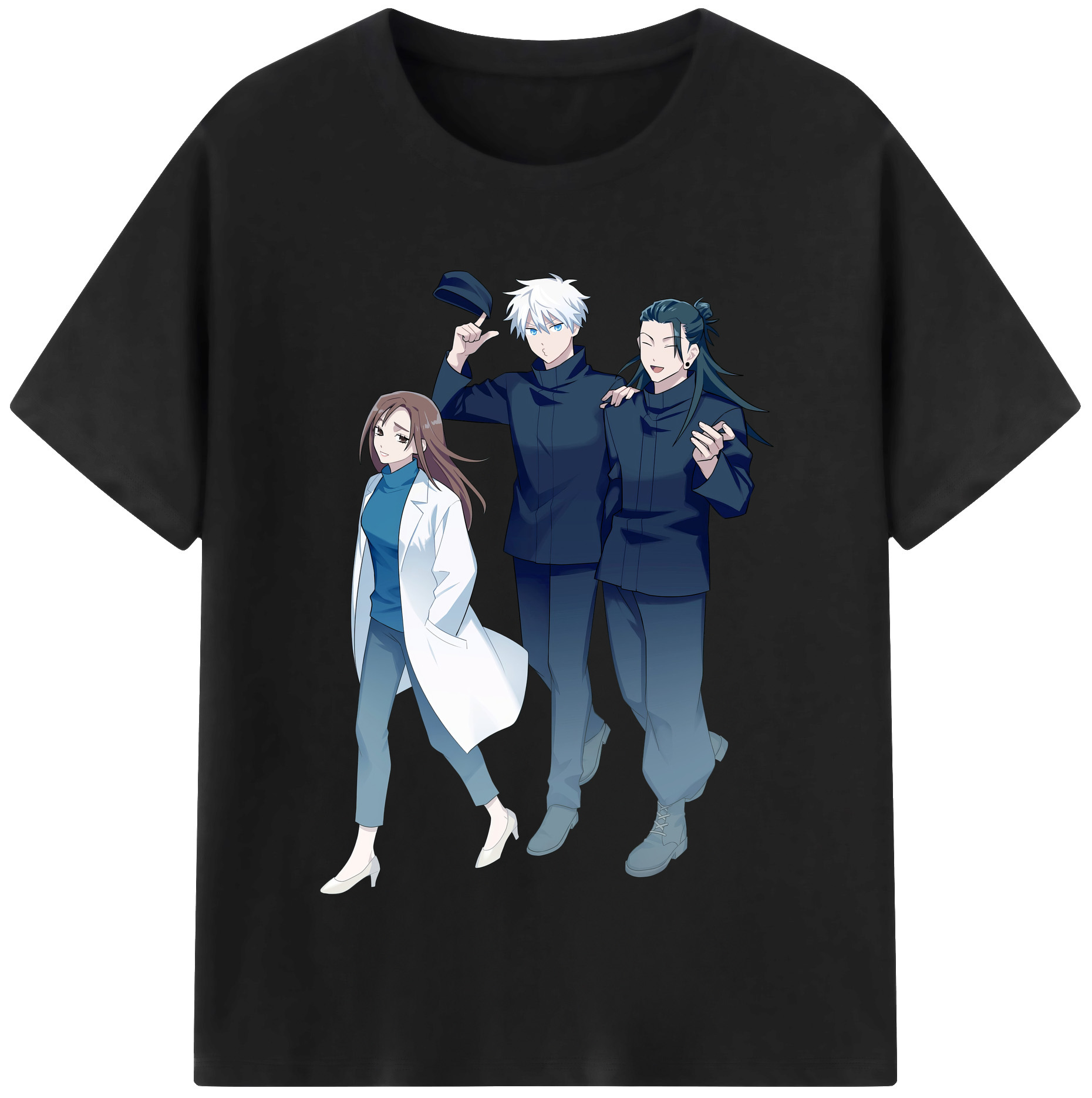 （画像用） 呪術廻戦 Jujutsu Kaisen 綿100％半袖Tシャツ（フロントプリント）