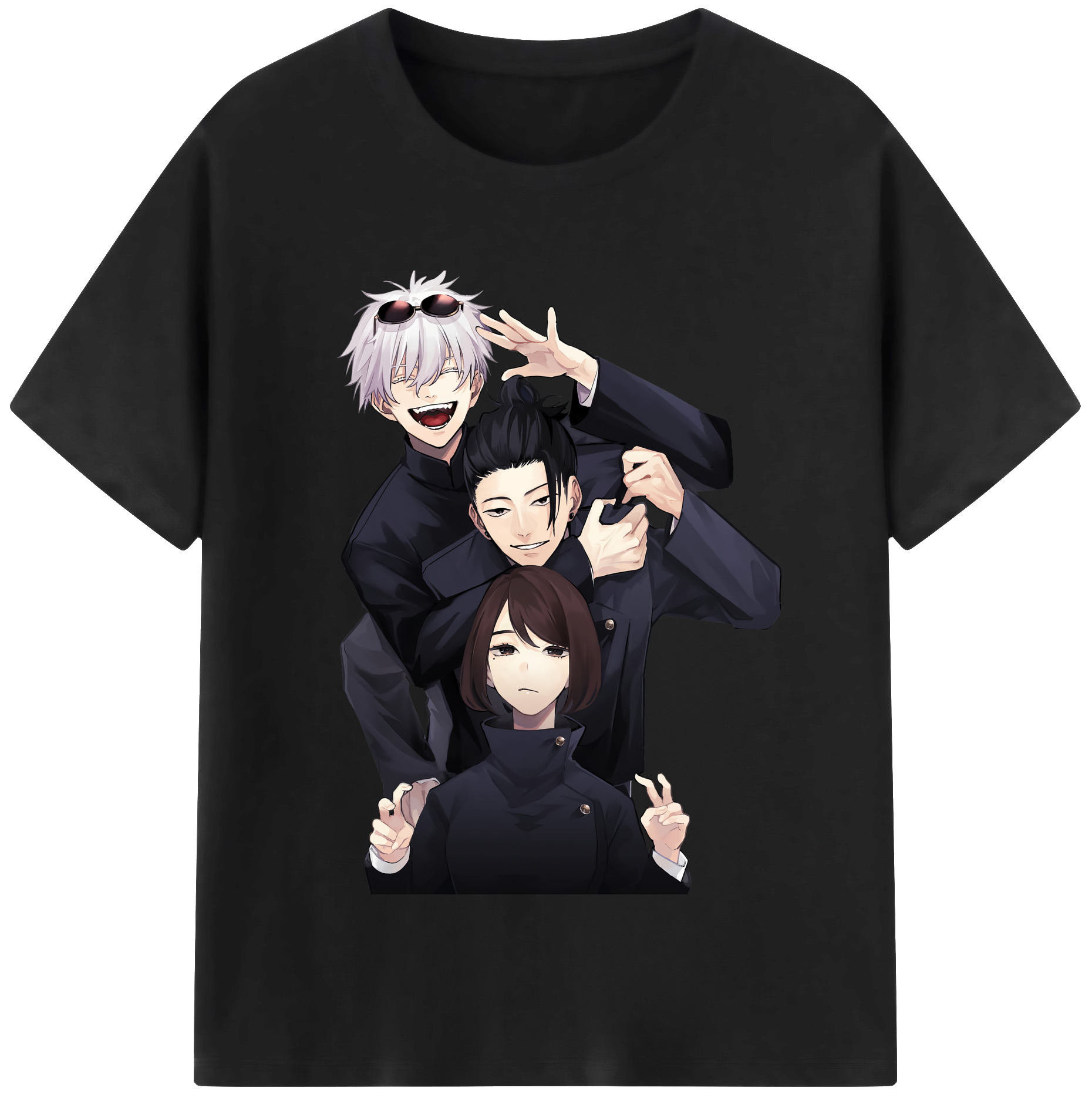 （画像用） 呪術廻戦 Jujutsu Kaisen 綿100％半袖Tシャツ（フロントプリント）