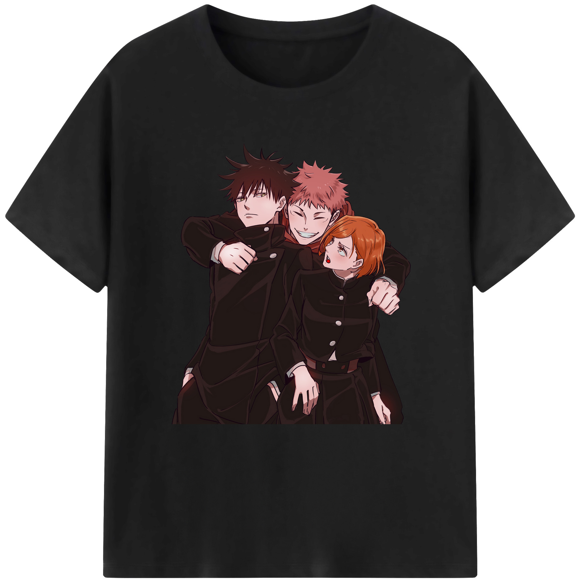（画像用） 呪術廻戦 Jujutsu Kaisen 綿100％半袖Tシャツ（フロントプリント）