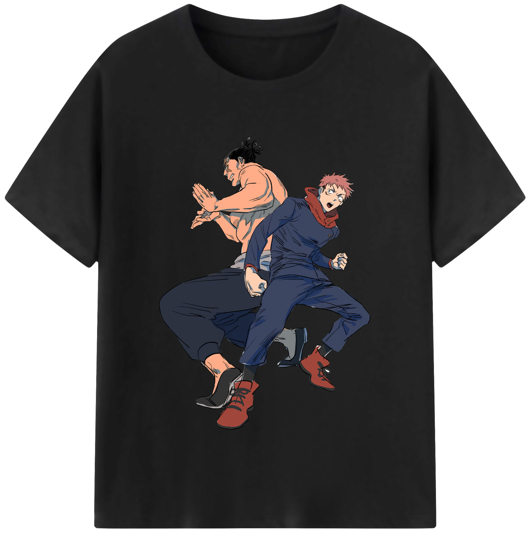 （画像用） 呪術廻戦 Jujutsu Kaisen 綿100％半袖Tシャツ（フロントプリント）