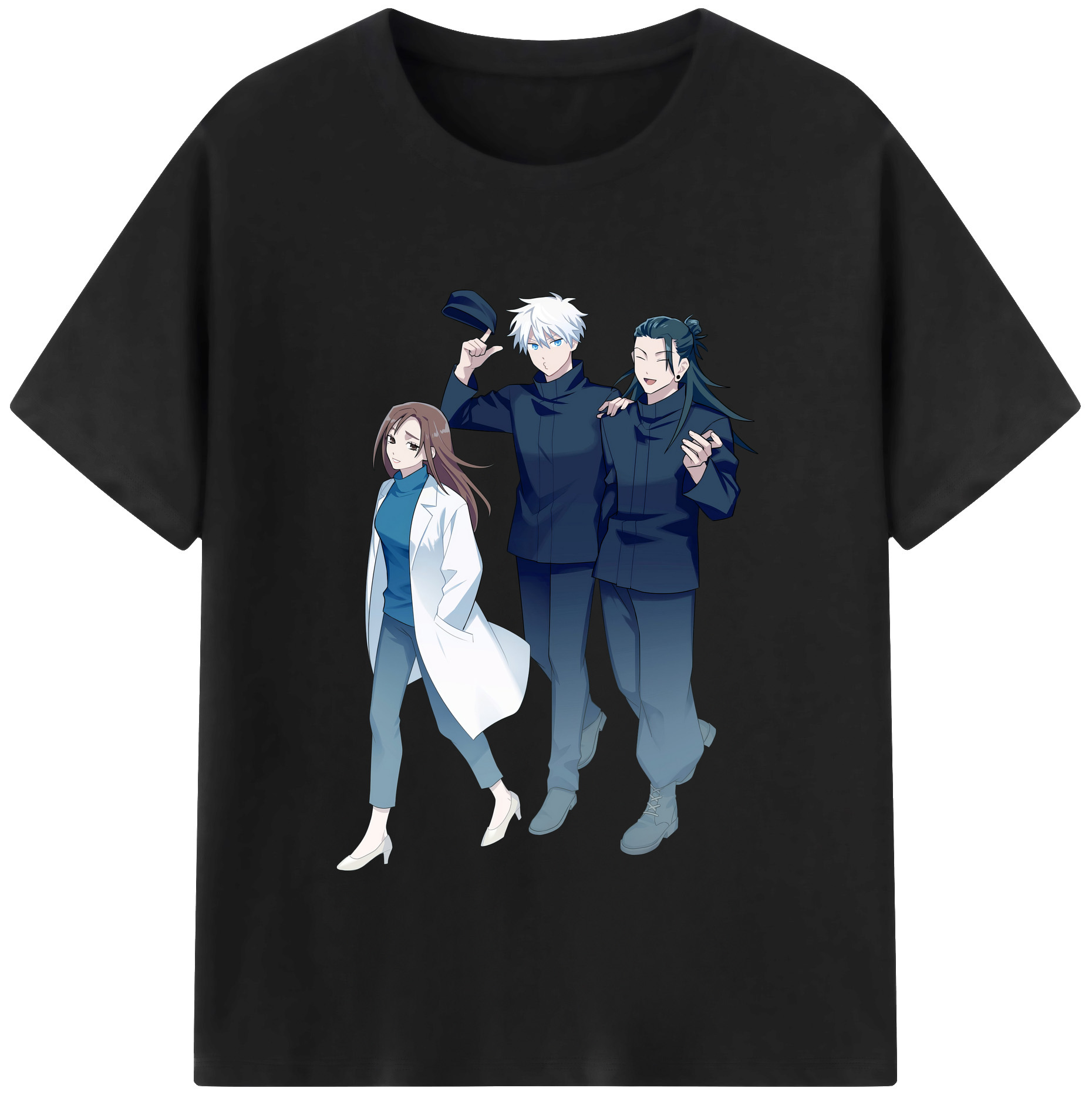 （画像用） 呪術廻戦 Jujutsu Kaisen 綿100％半袖Tシャツ（フロントプリント）