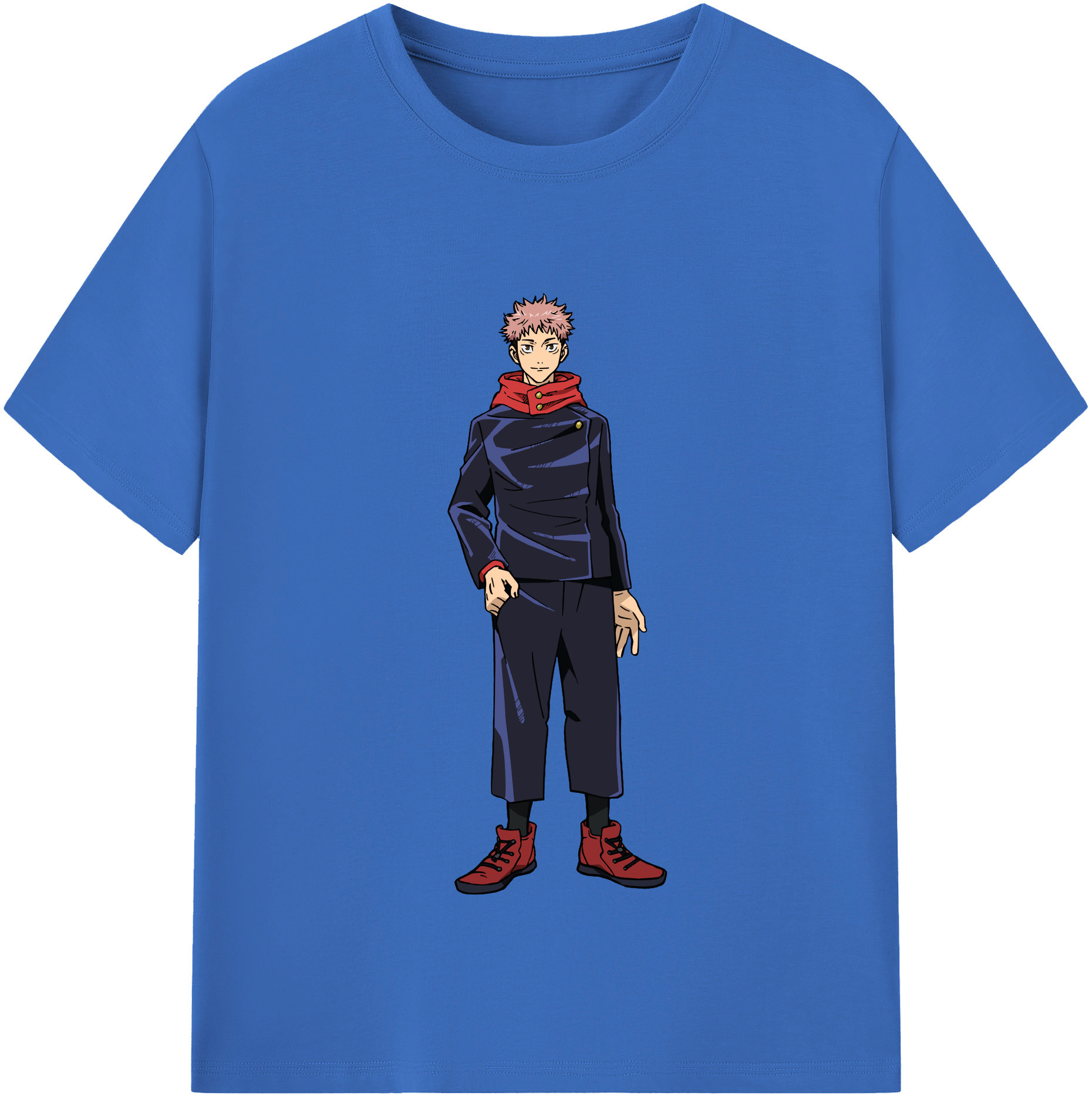（画像用） 呪術廻戦 Jujutsu Kaisen 綿100％半袖Tシャツ（フロントプリント）