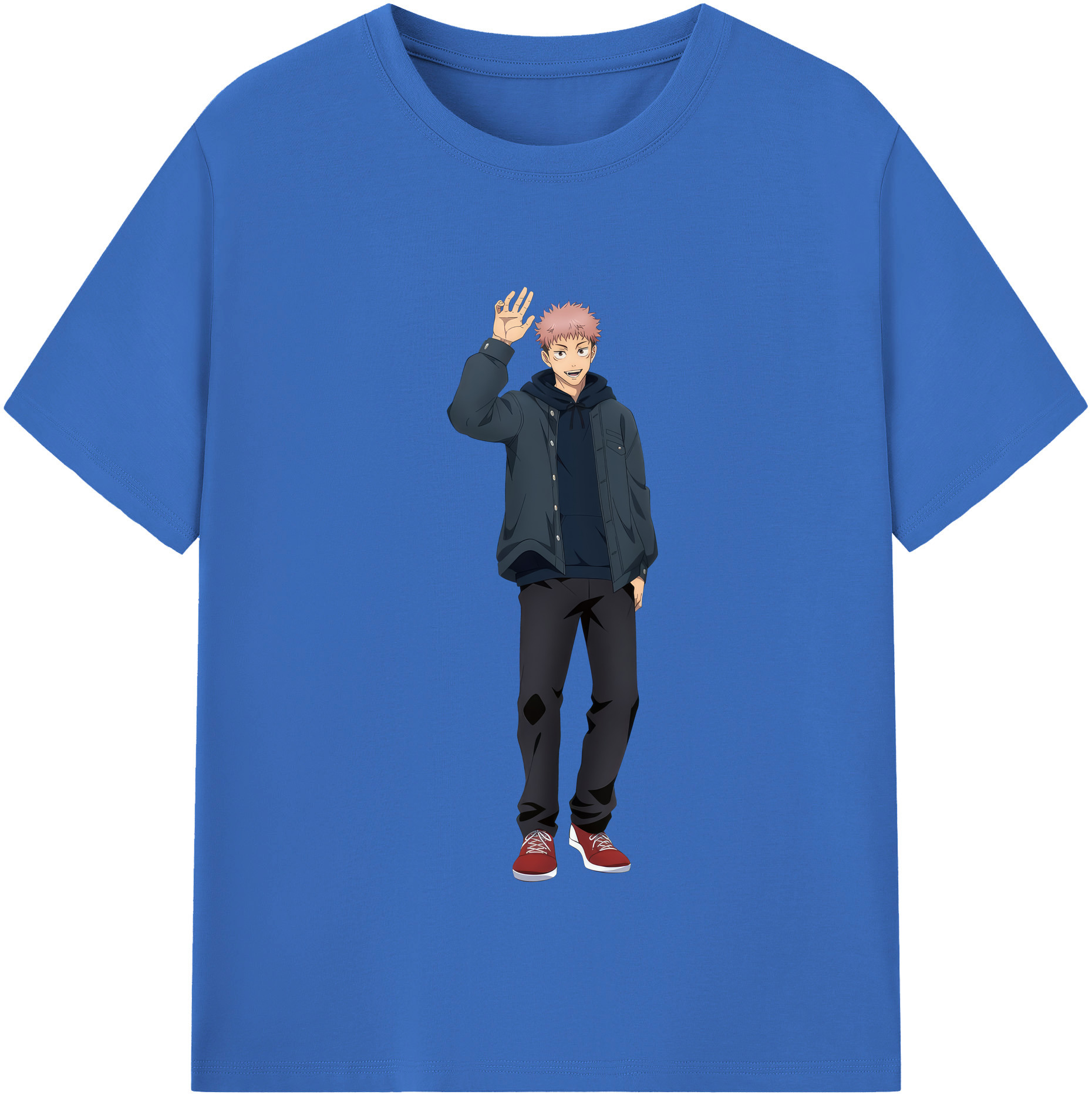 （画像用） 呪術廻戦 Jujutsu Kaisen 綿100％半袖Tシャツ（フロントプリント）